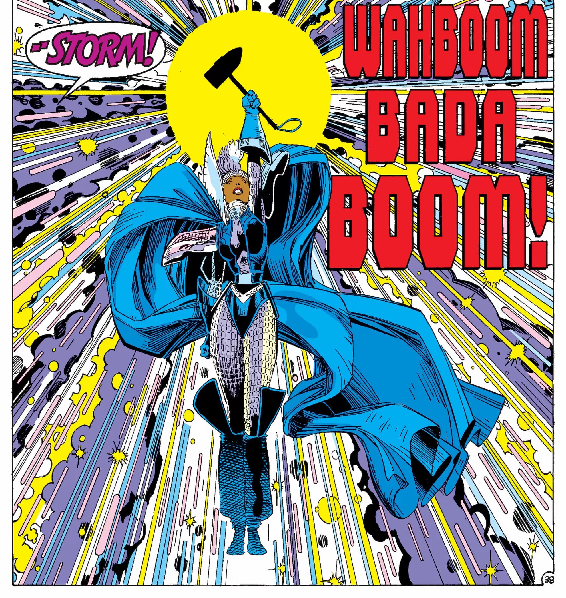 X-MEN ANNUAL (1970) #9 artwork by Arthur Adams, Al Gordon, and Peter Scotese
