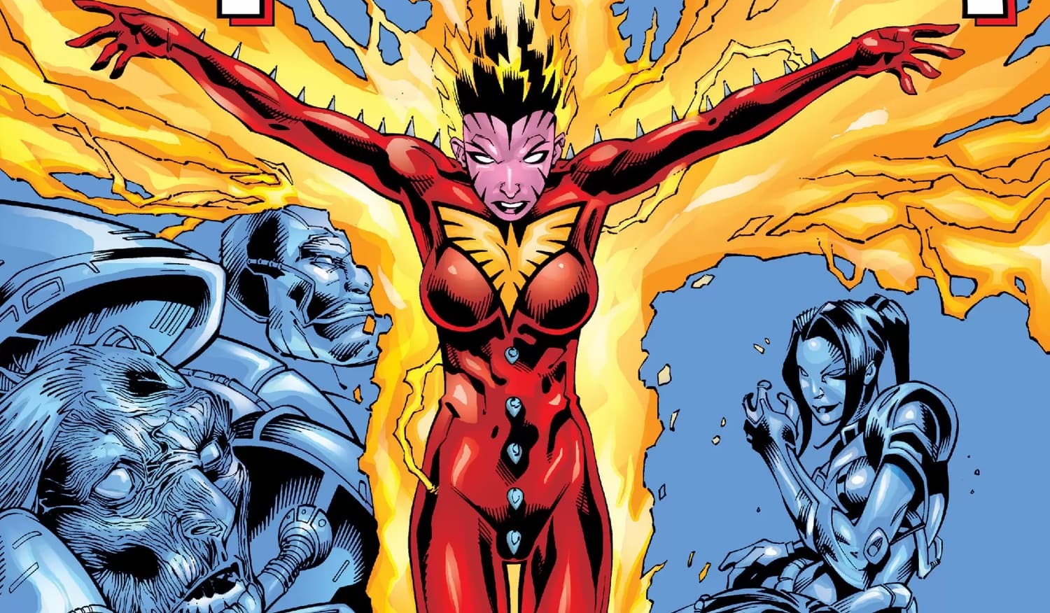 X-MEN: PHOENIX (1999) #1 cover by Pascal Alixe and Tim Townsend