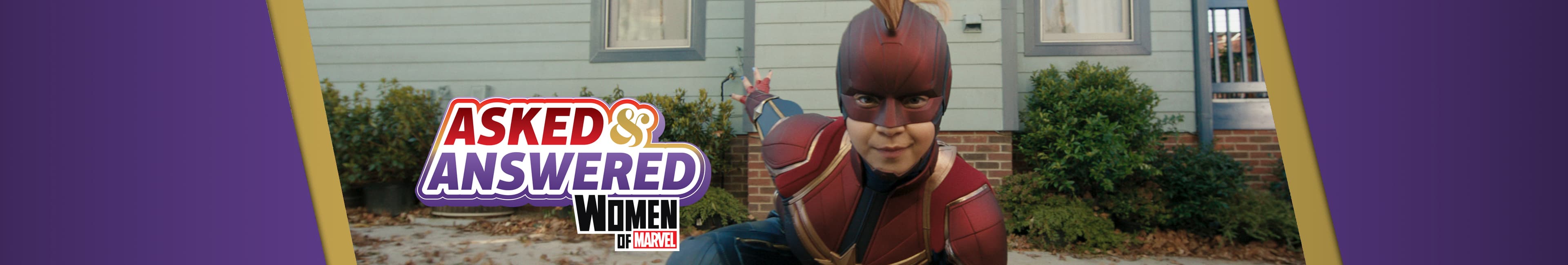 'Asked & Answered with the Women of Marvel': Iman Vellani