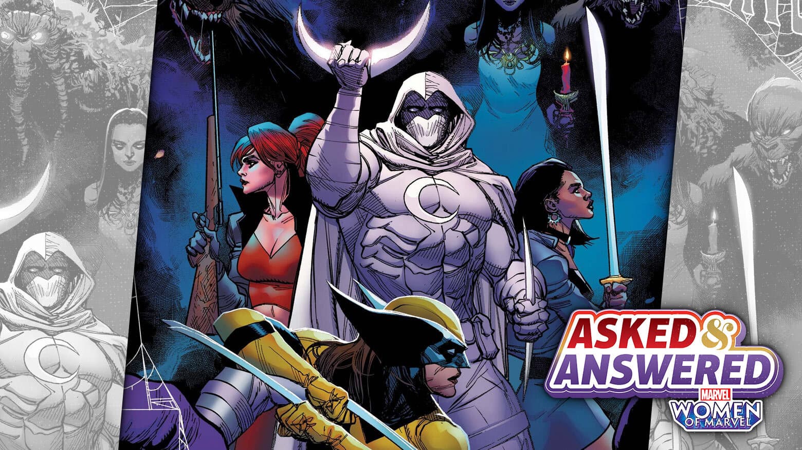 'Asked & Answered with the Women of Marvel': Rebecca Roanhorse & Karen S. Darboe - Crypt of Shadows #1 cover