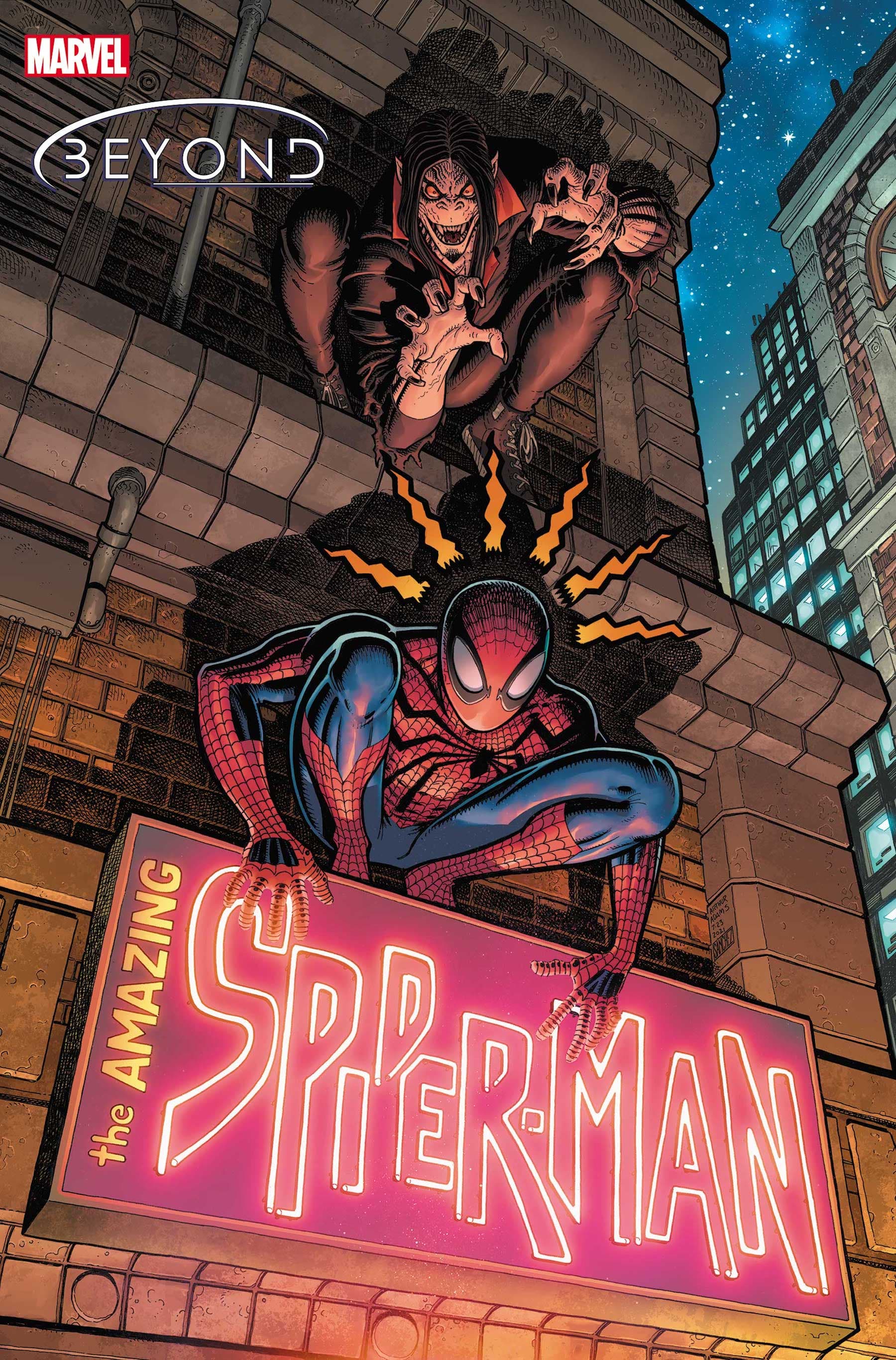AMAZING SPIDER-MAN #78 cover by Arthur Adams 