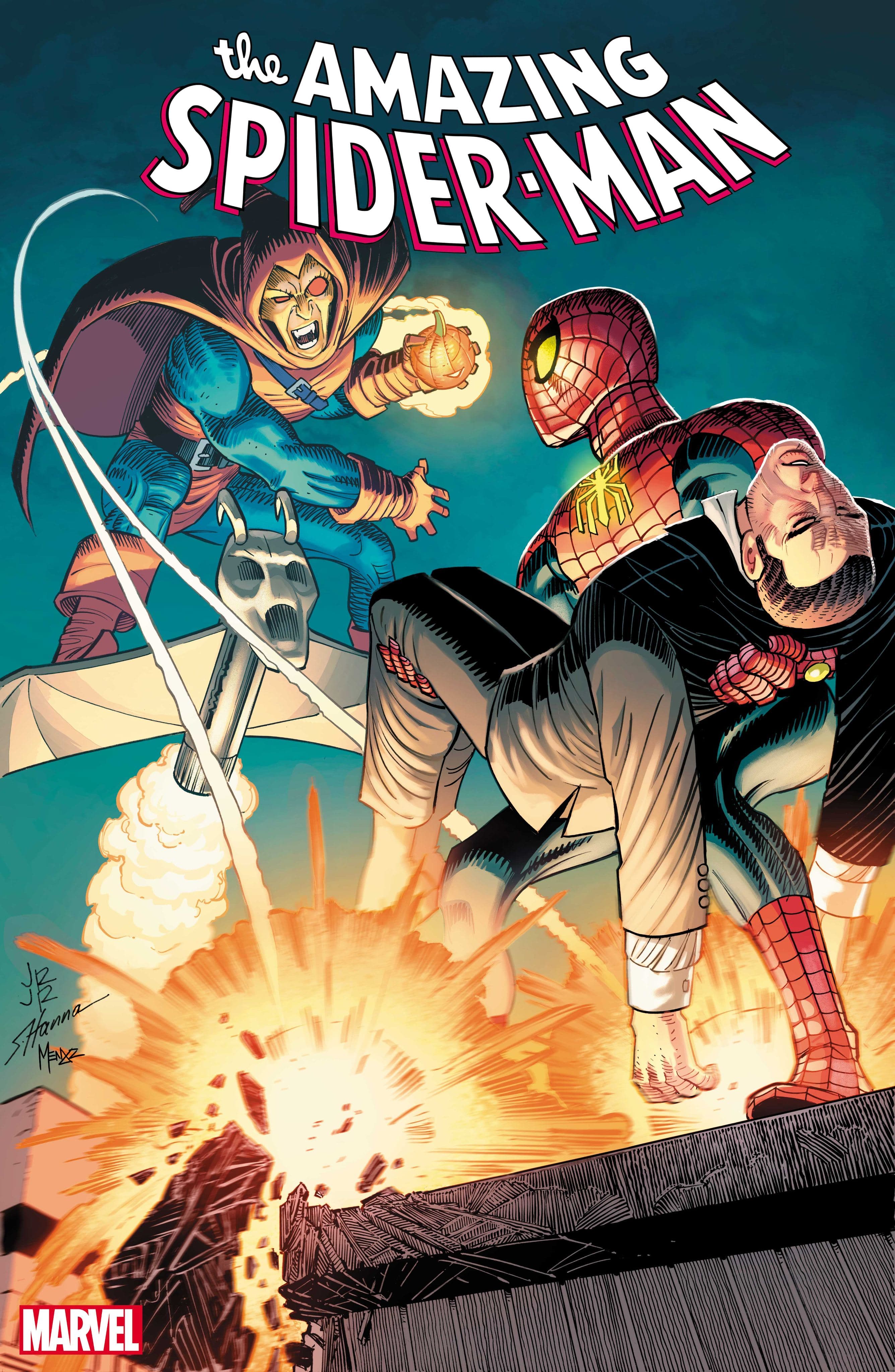 AMAZING SPIDER-MAN #13 cover by John Romita Jr.