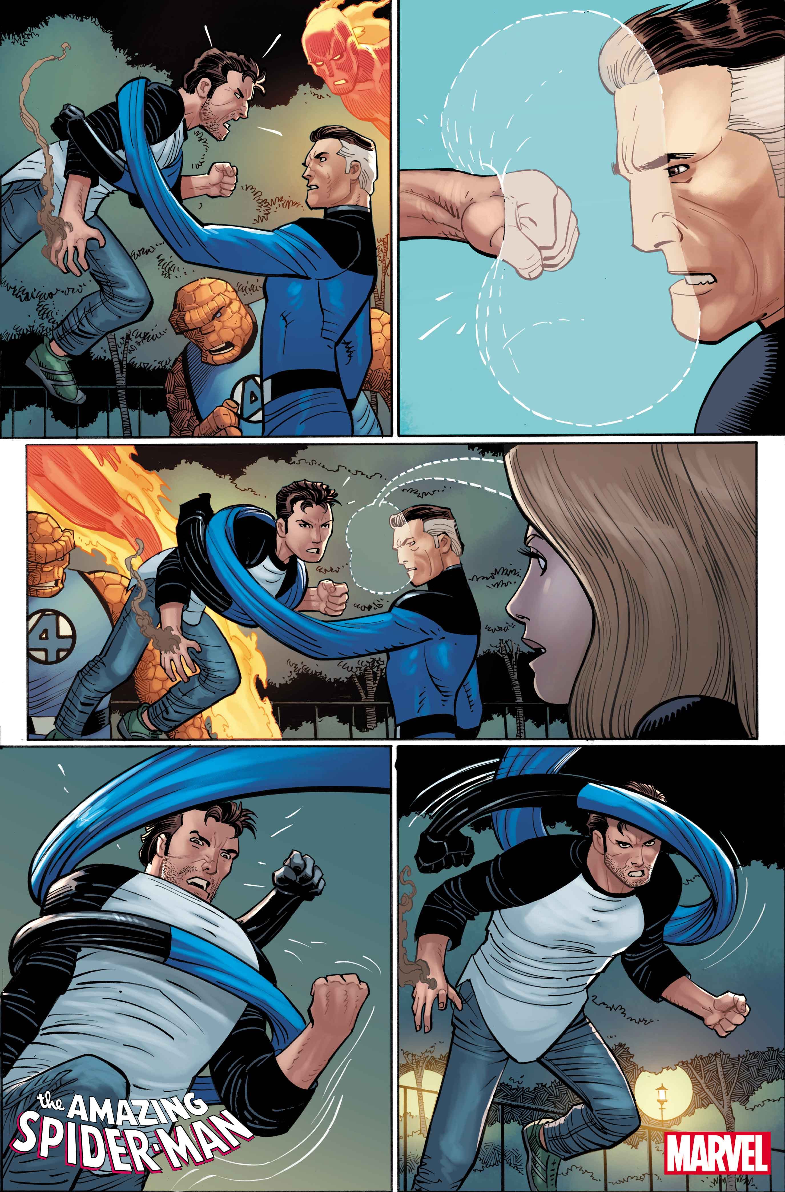 AMAZING SPIDER-MAN #25 Interior Artwork by John Romita Jr.