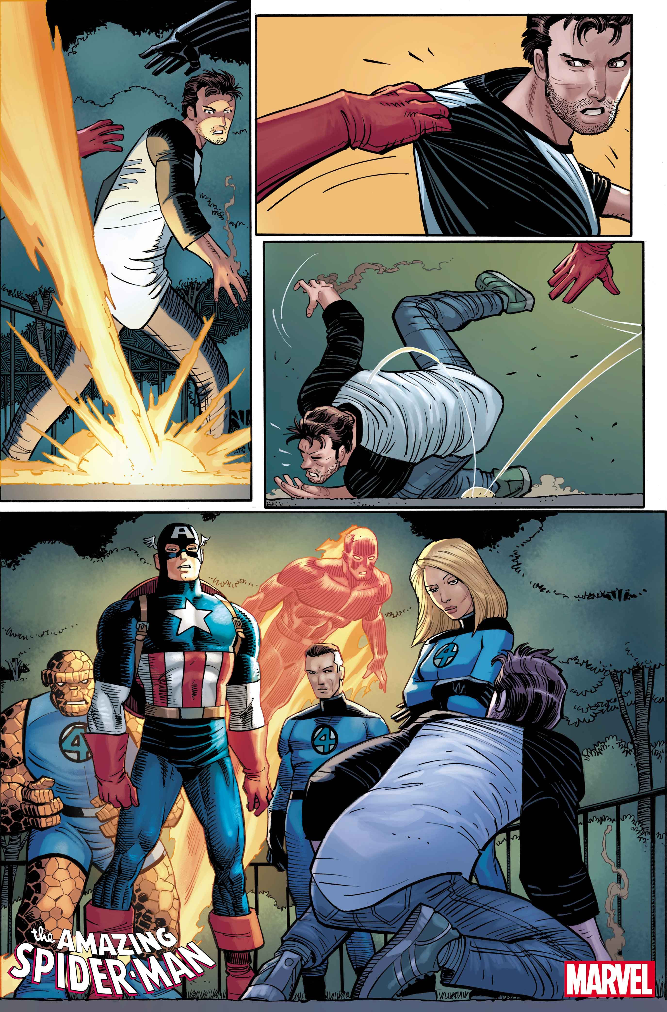 AMAZING SPIDER-MAN #25 Interior Artwork by John Romita Jr.