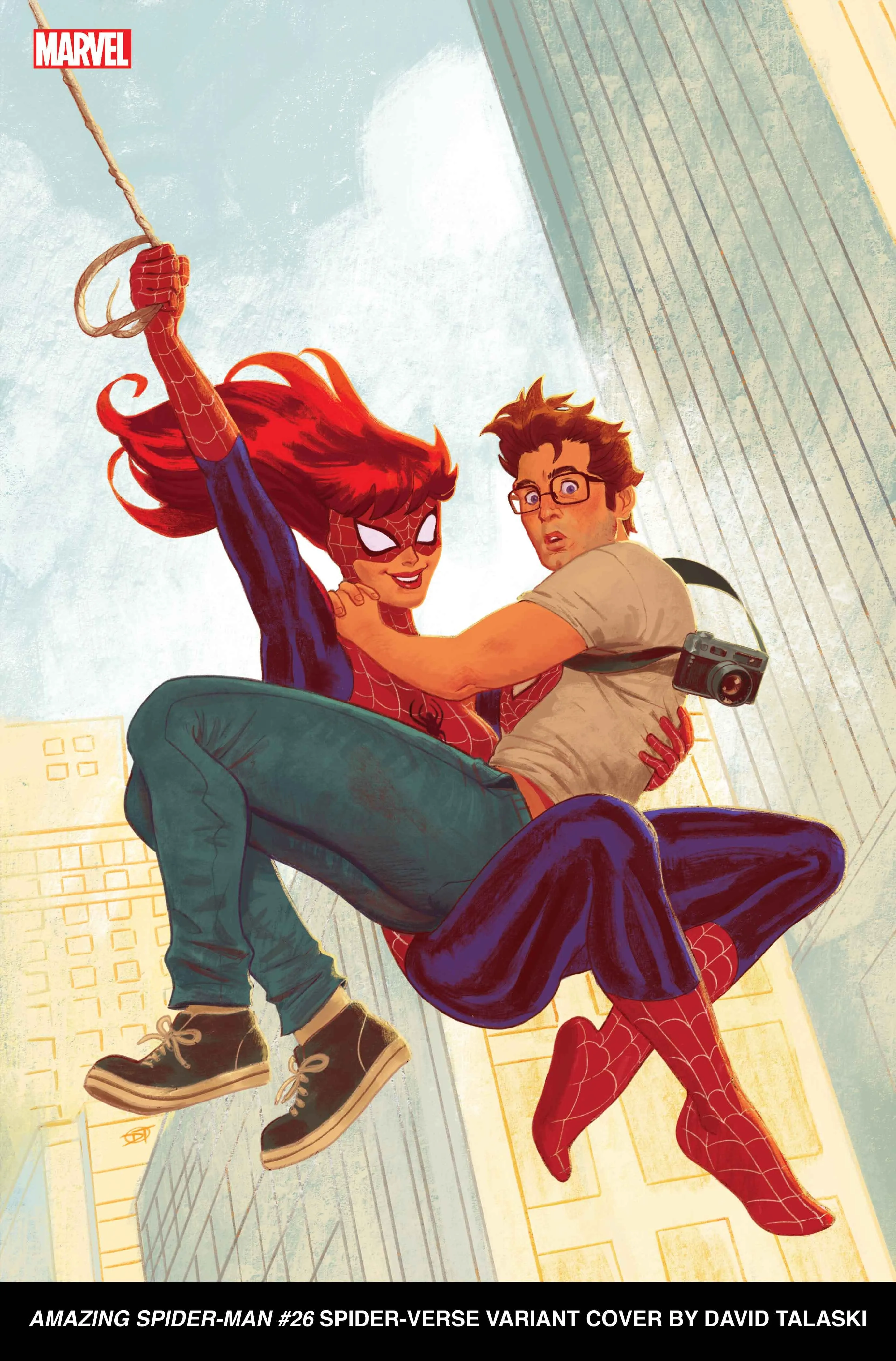 AMAZING SPIDER-MAN #26 Spider Verse Variant Cover by David Talaski