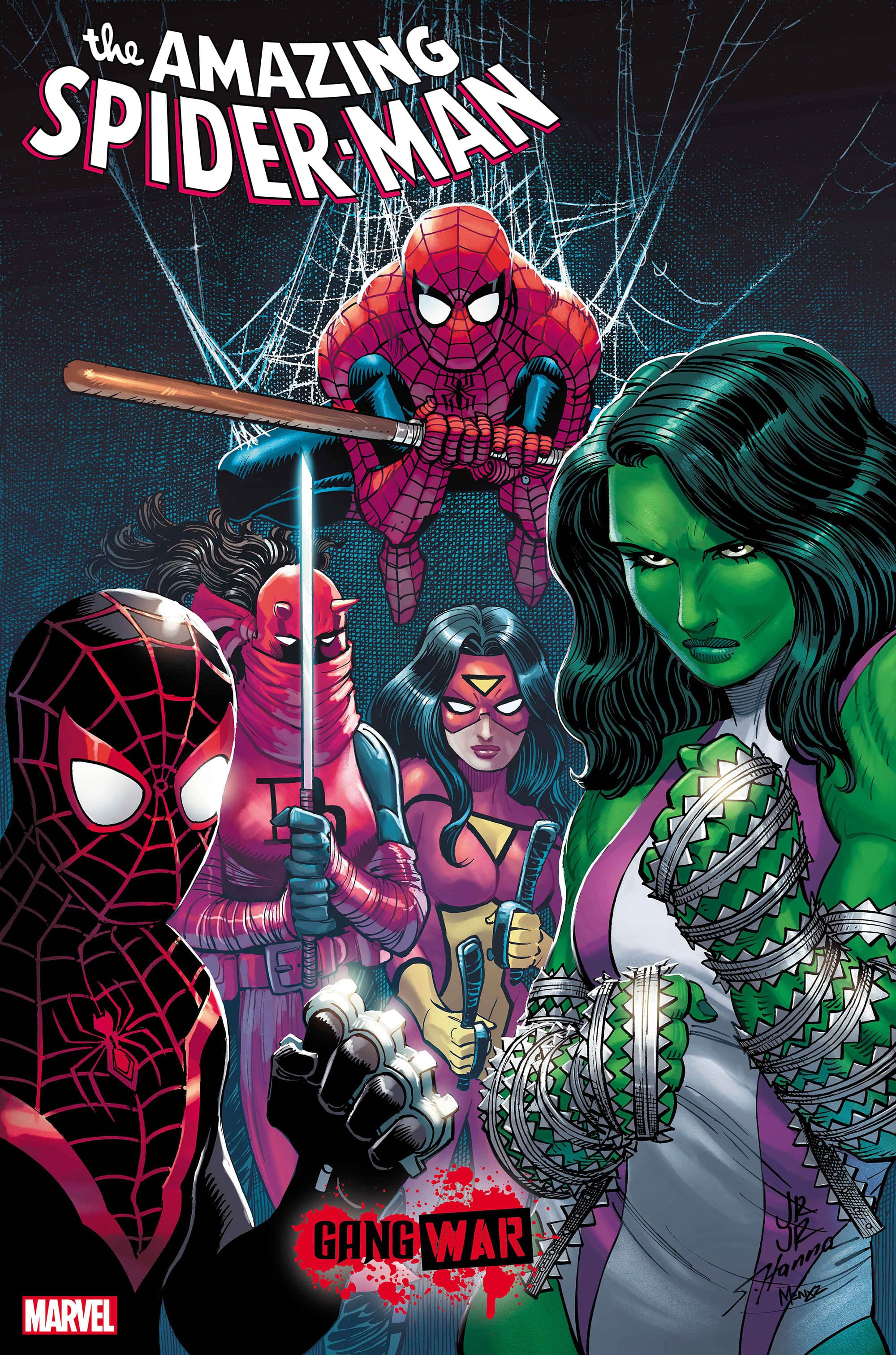 Cover to AMAZING SPIDER-MAN #39 by John Romita Jr. 