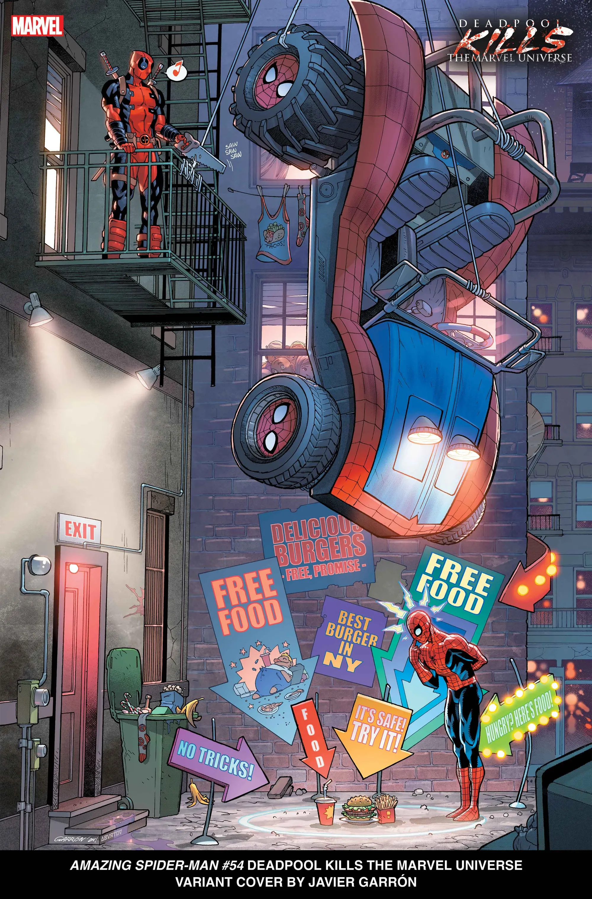 Deadpool Kills the Marvel Universe' Covers Send the Merc with the
