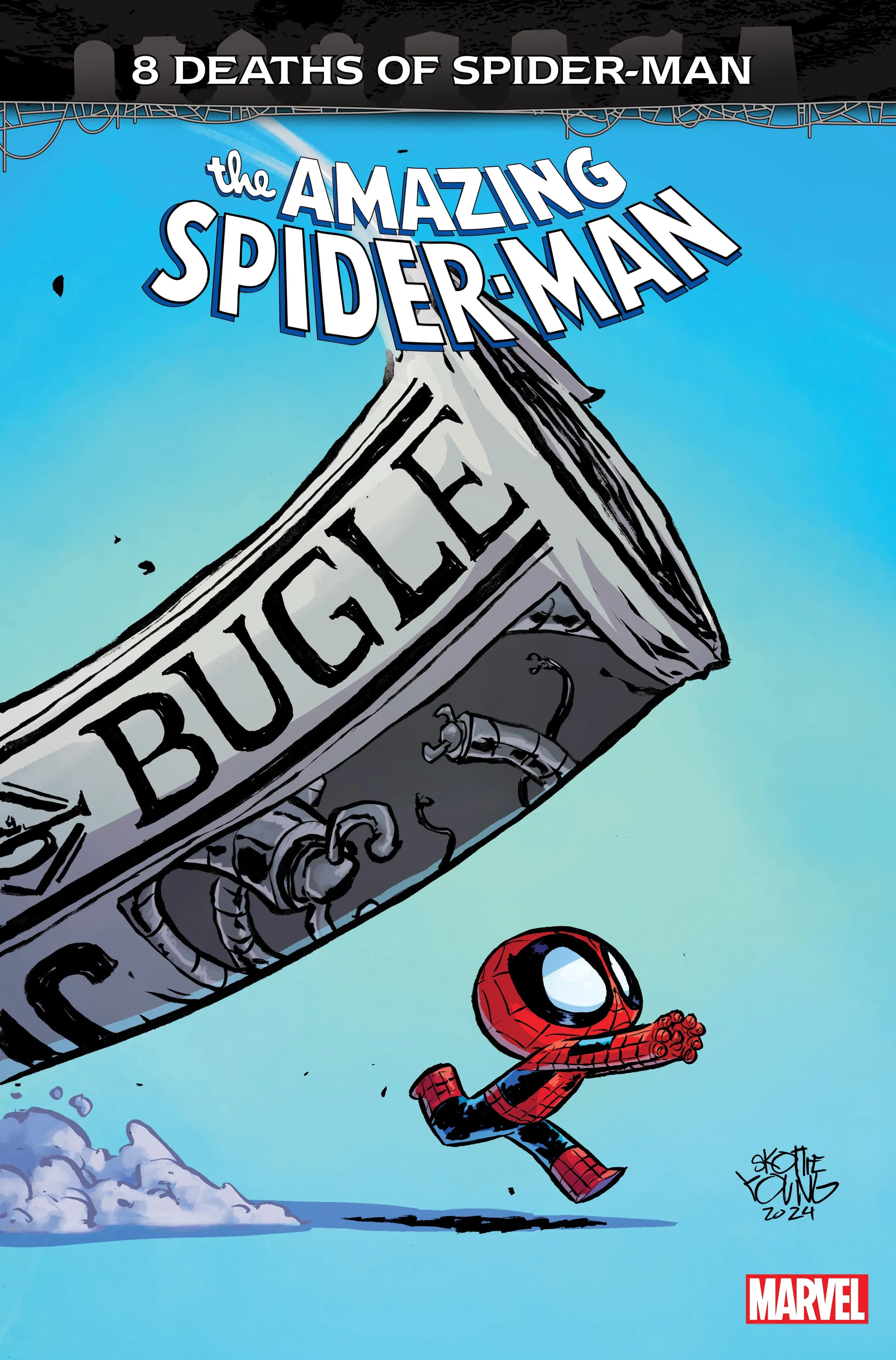 marvel アメコミskottie young カバー61冊　スパイダーマン他 Skottie Young's New 
