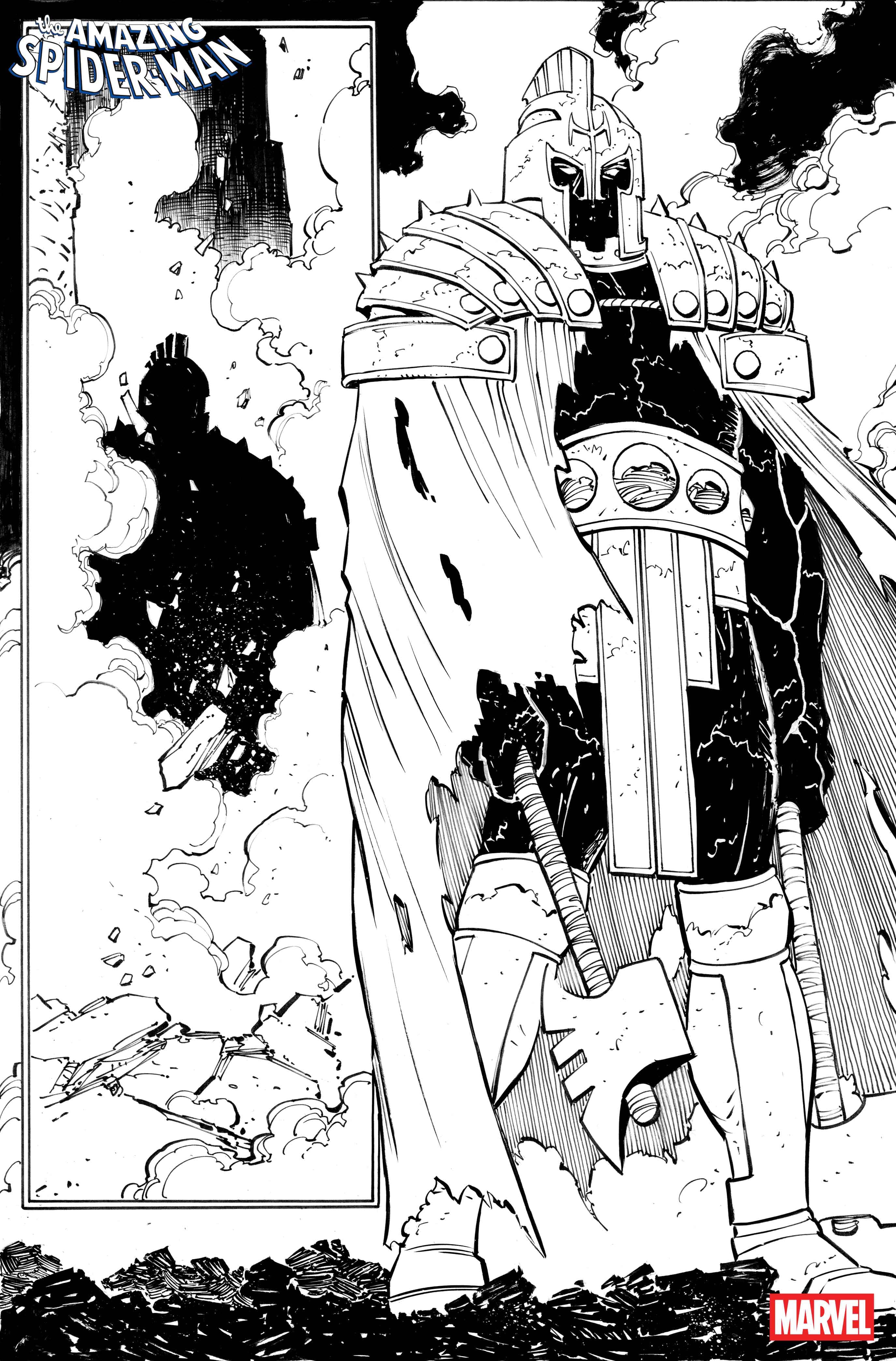 AMAZING SPIDER-MAN #1 art by John Romita Jr.