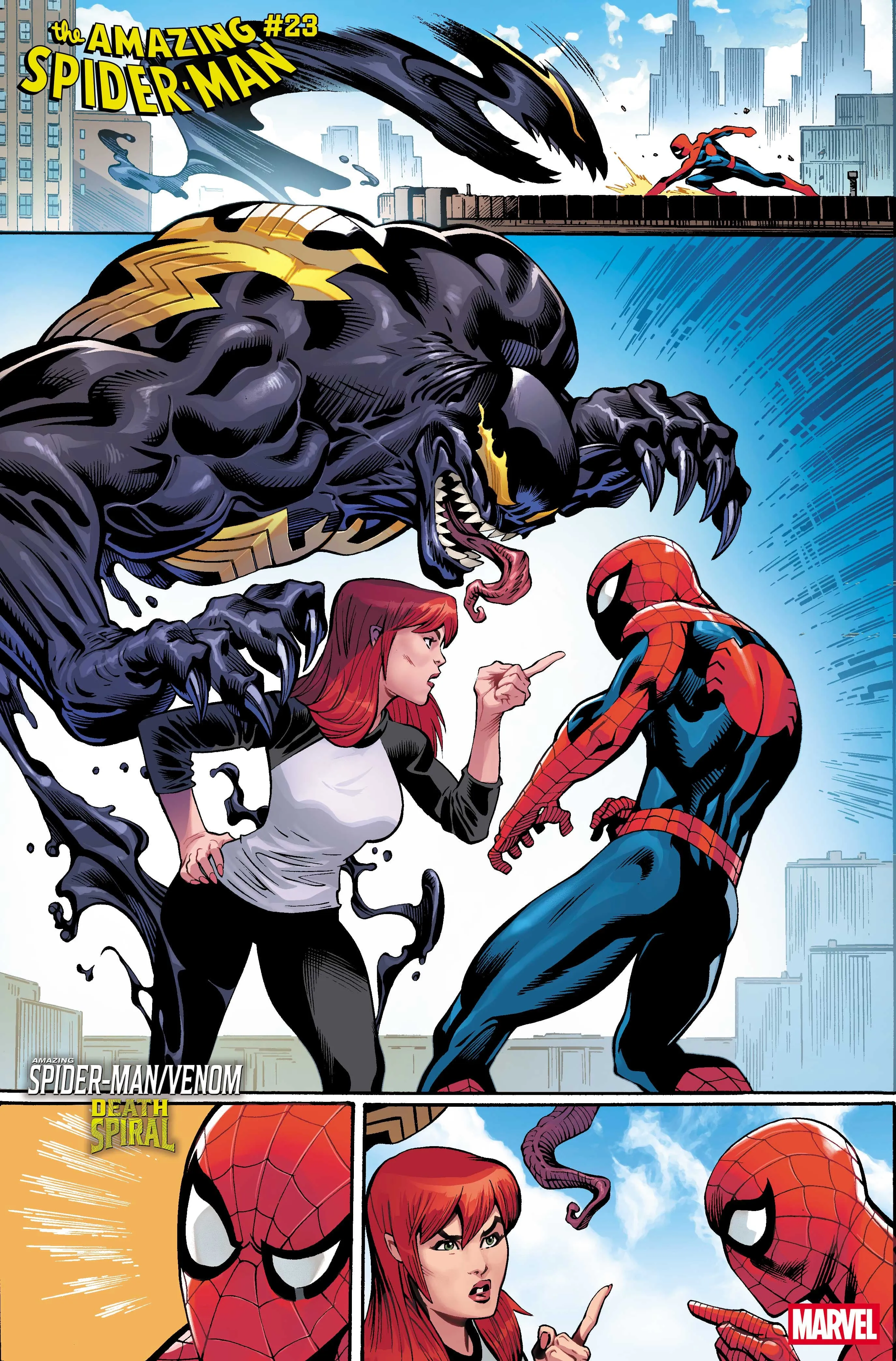 Step Into the Next Spider-Man, Venom, Carnage Crossover in