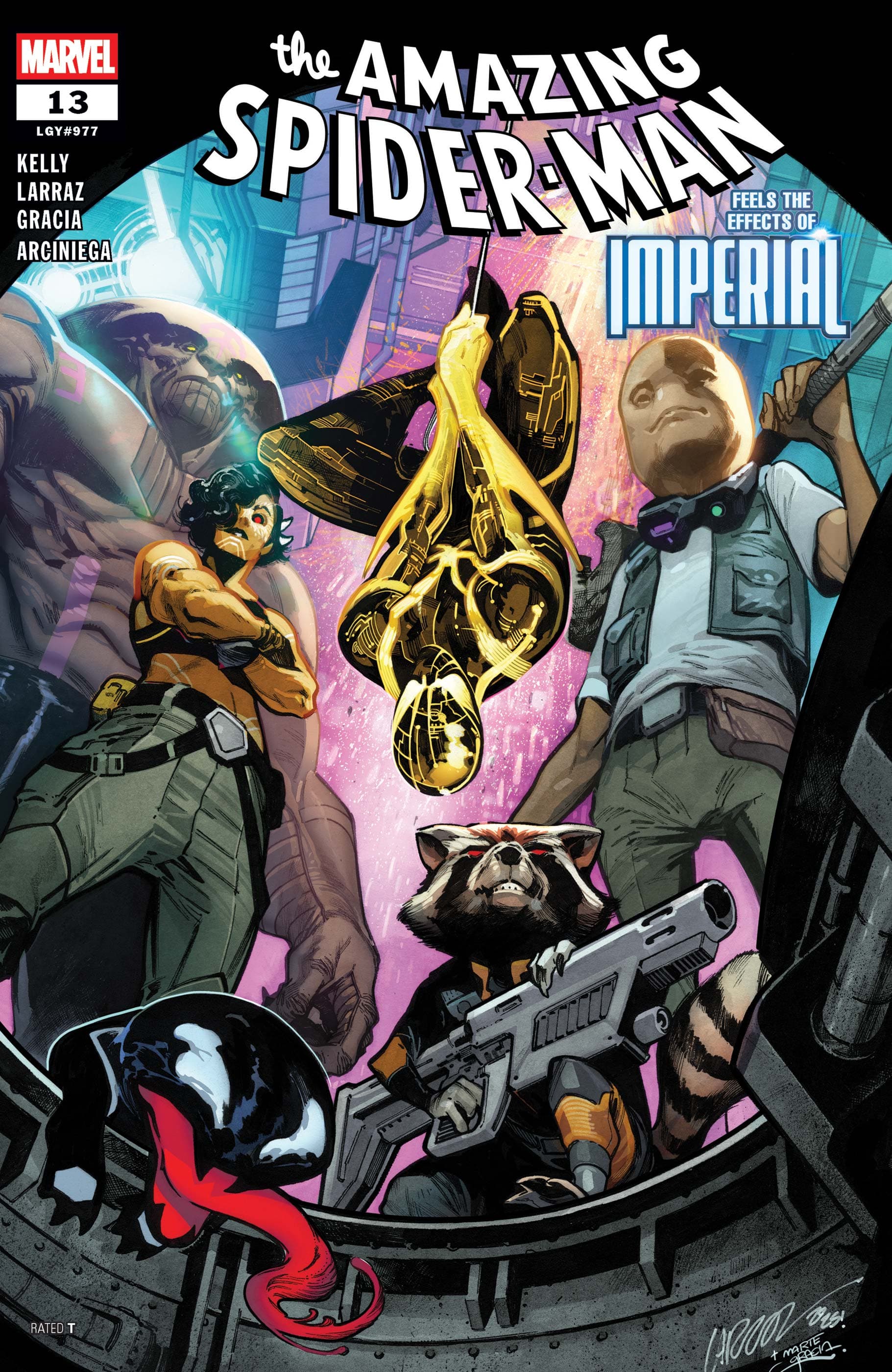 'Amazing Spider-Man' (2025) #13 cover by Pepe Larraz