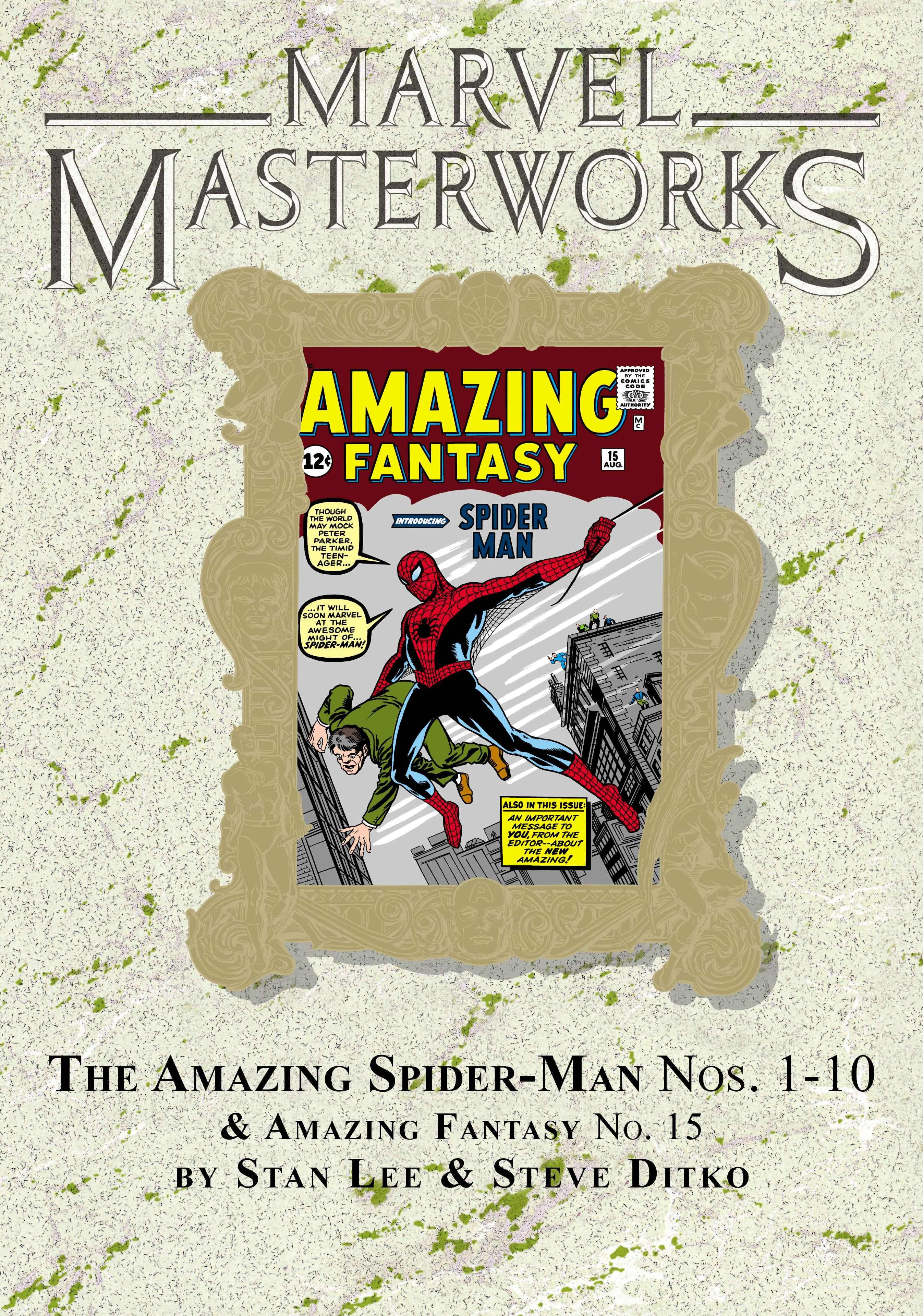 MARVEL MASTERWORKS: THE AMAZING SPIDER-MAN VOL. 1 HC – REMASTERWORKS (DM EXCLUSIVE VARIANT COVER), on sale May 2023
