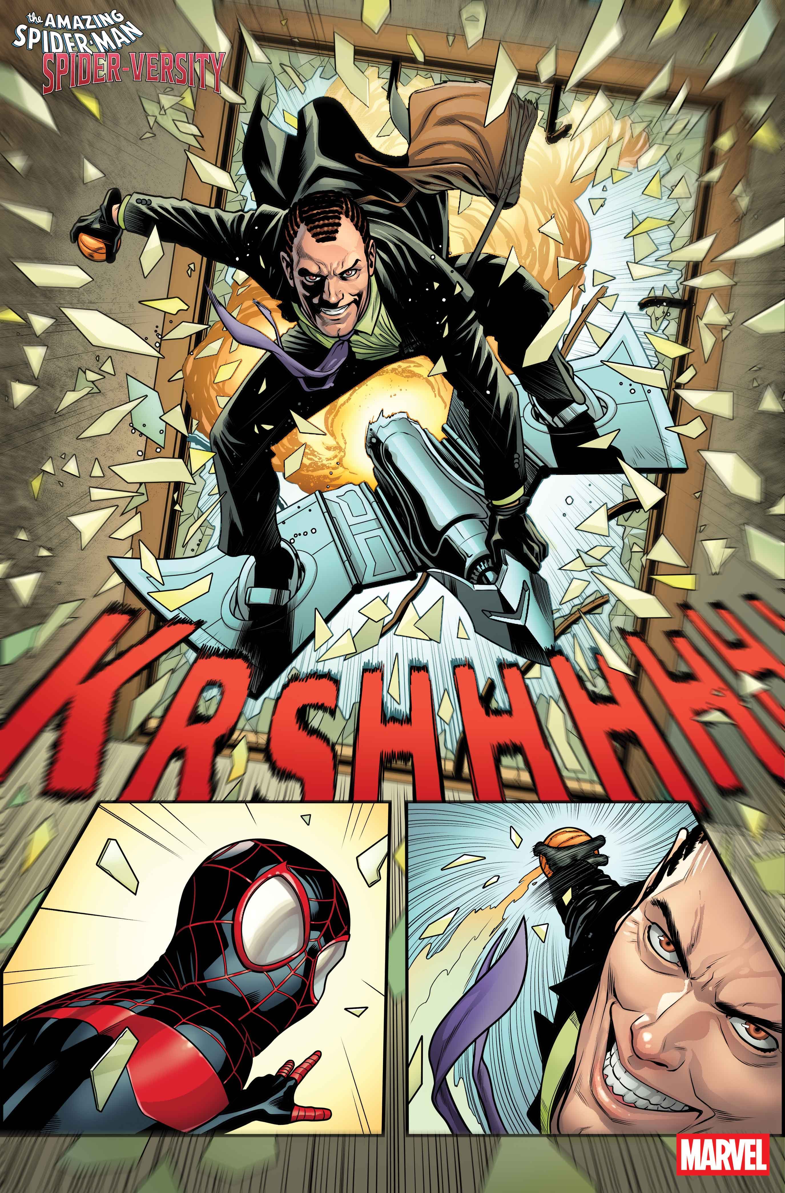 AMAZING SPIDER-MAN: SPIDER-VERSITY #1 by Jordan Morris, Joe Kelly, Pere Pérez