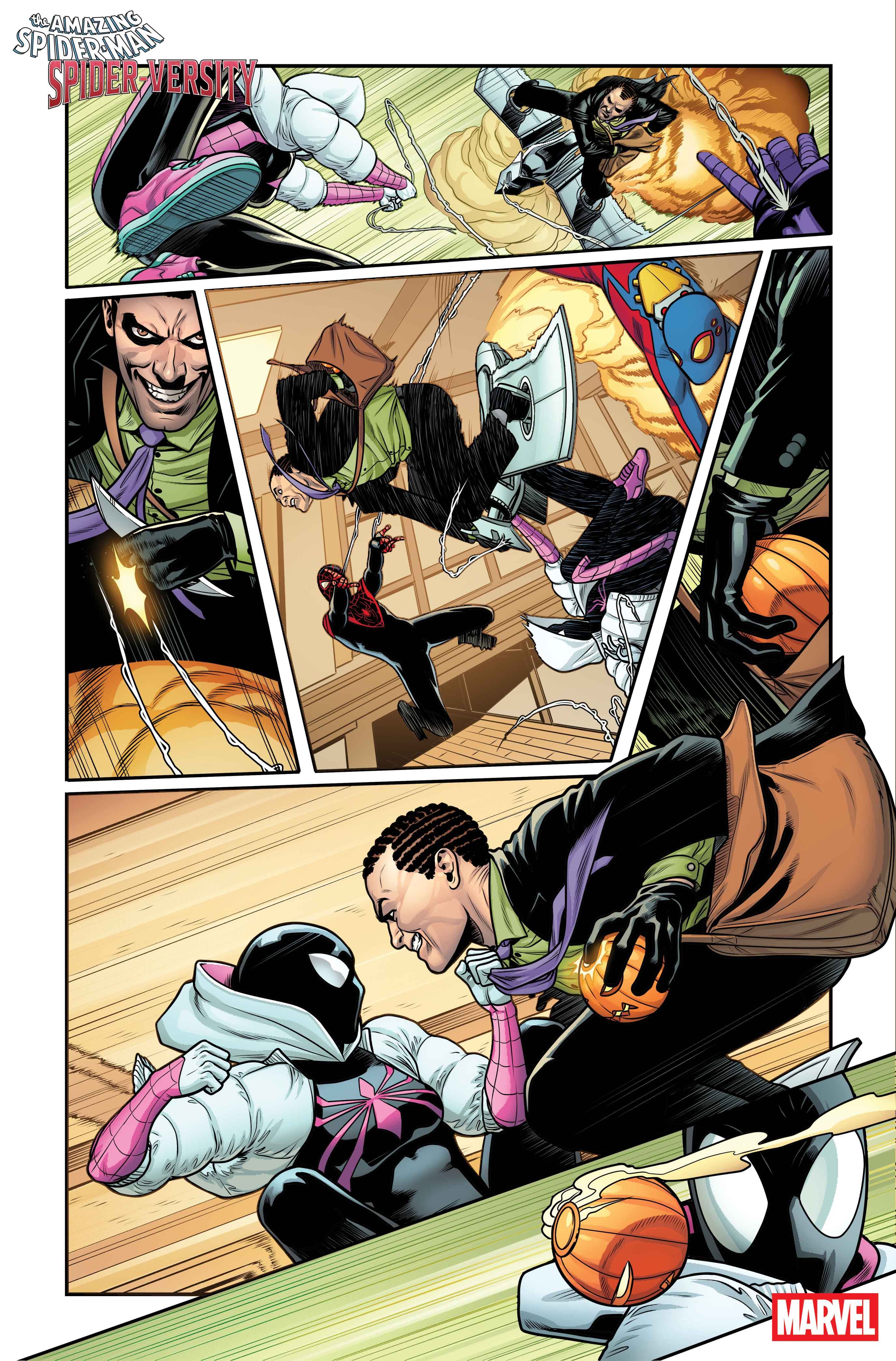 AMAZING SPIDER-MAN: SPIDER-VERSITY #1 by Jordan Morris, Joe Kelly, Pere Pérez