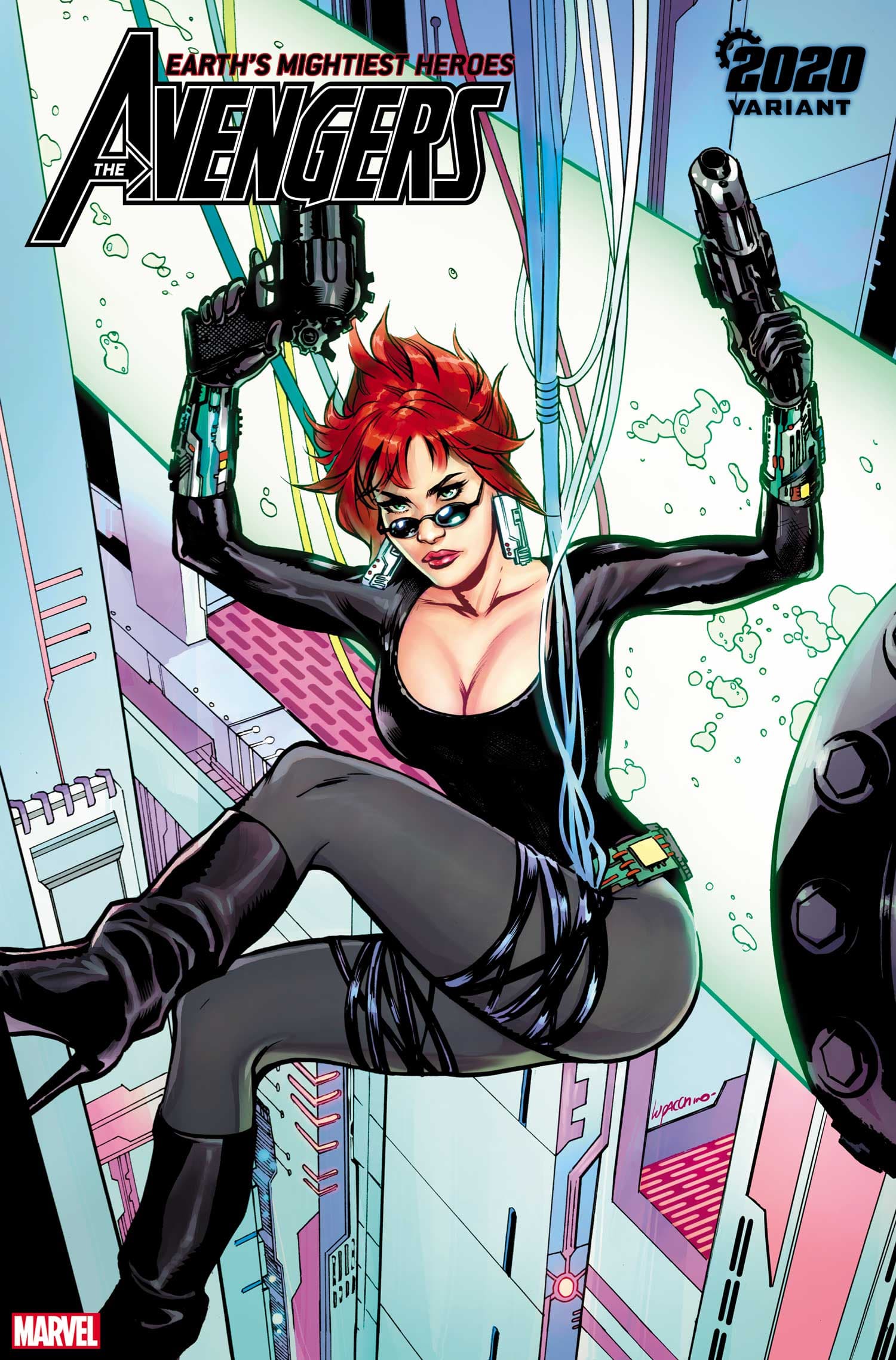 AVENGERS #28 2020 VARIANT by EMA LUPACCHINO with colors by JASON KEITH