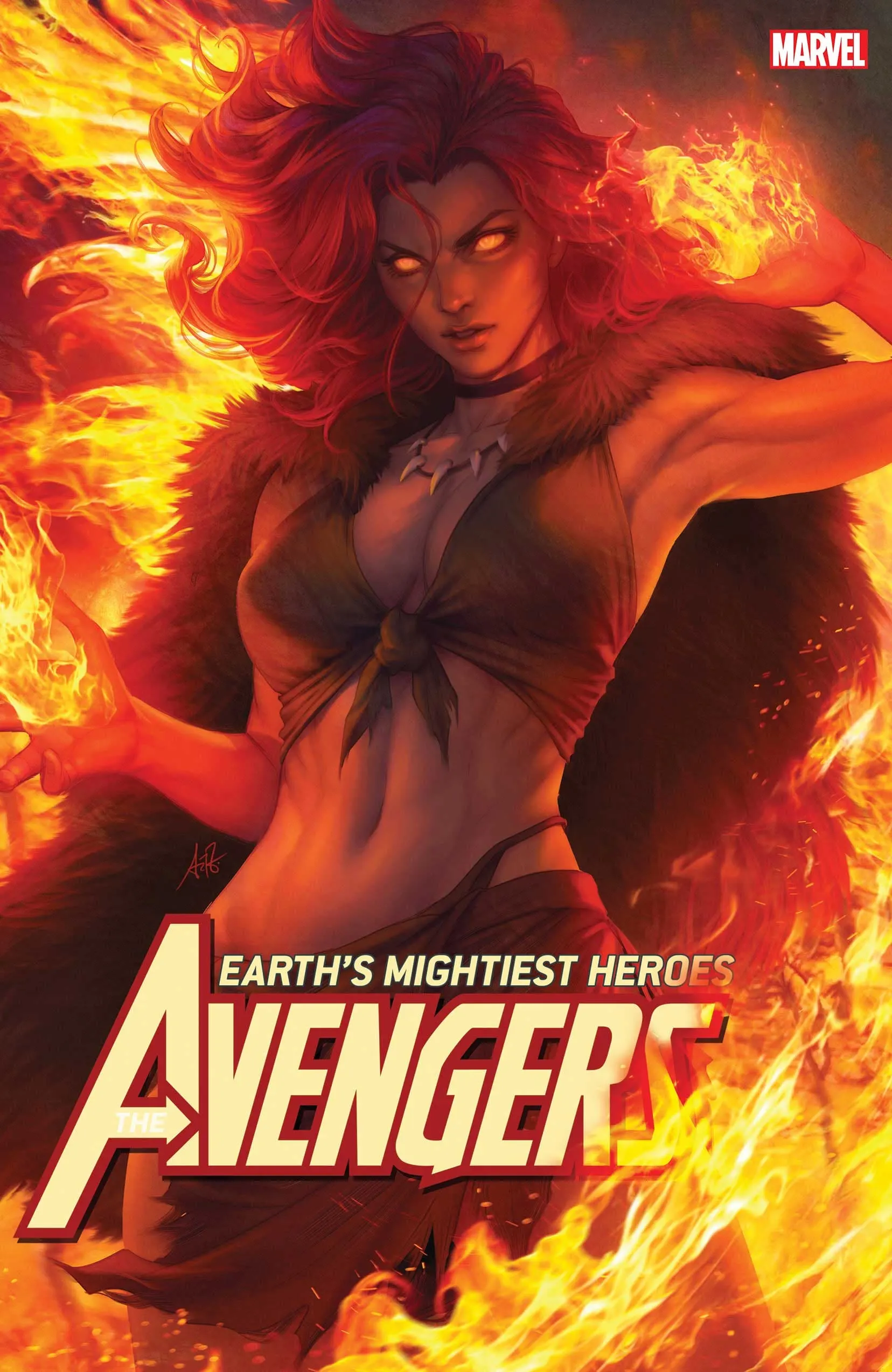 Bask in the Cleansing Fire of the Phoenix on Artgerm's New