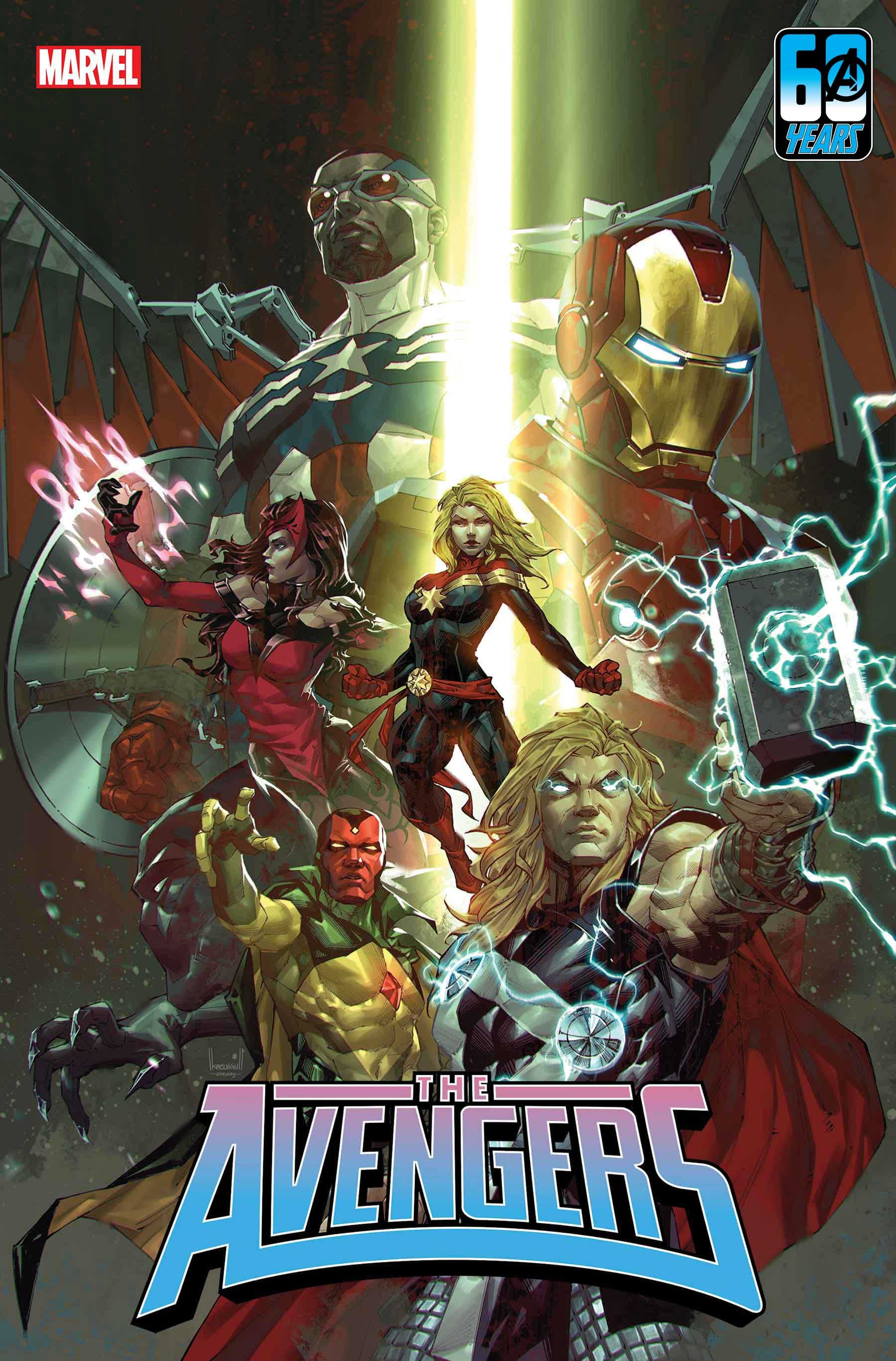 AVENGERS (2023) #1 variant cover by Kael Ngu