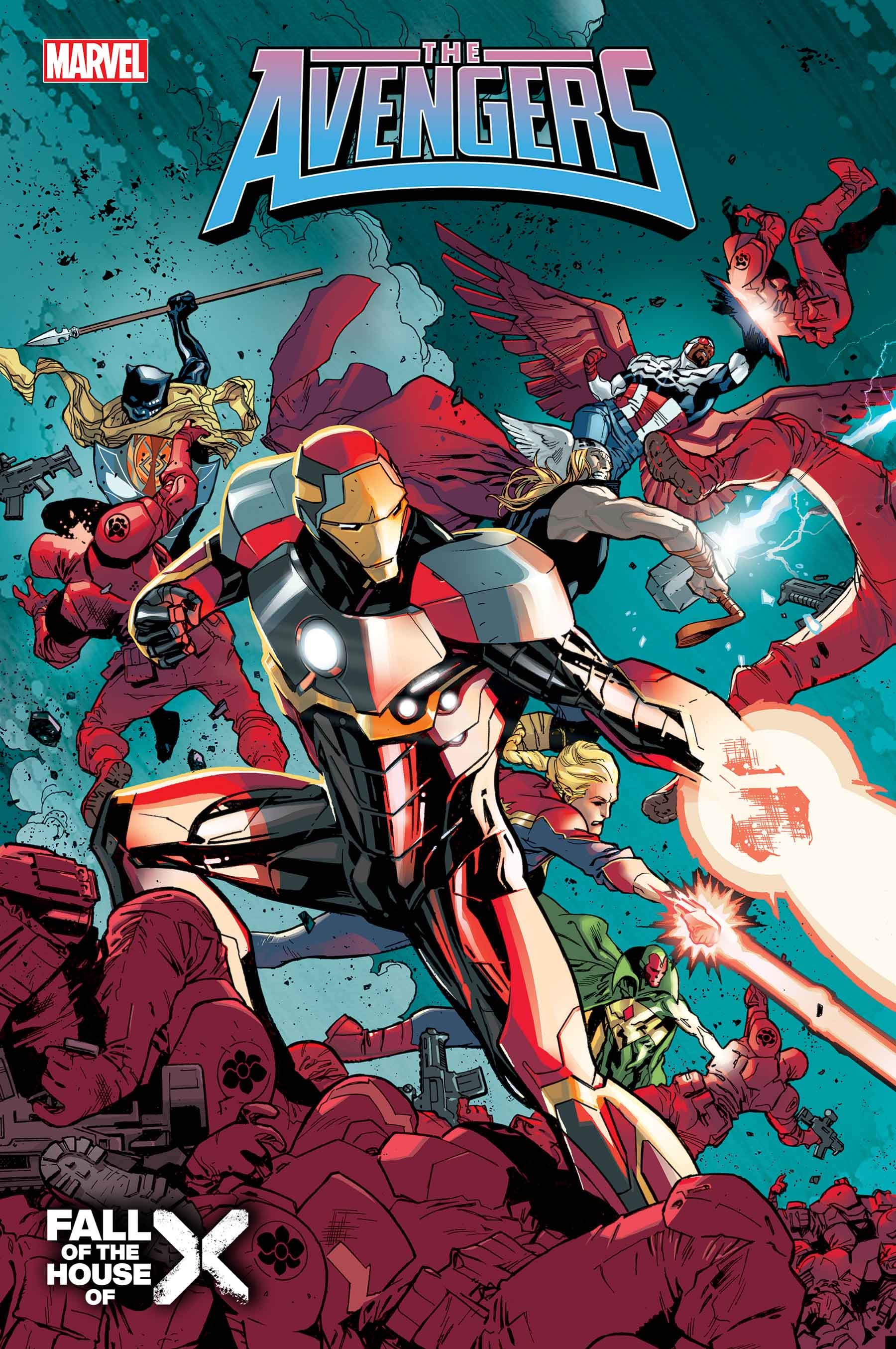 AVENGERS #12 cover by Stuart Immonen
