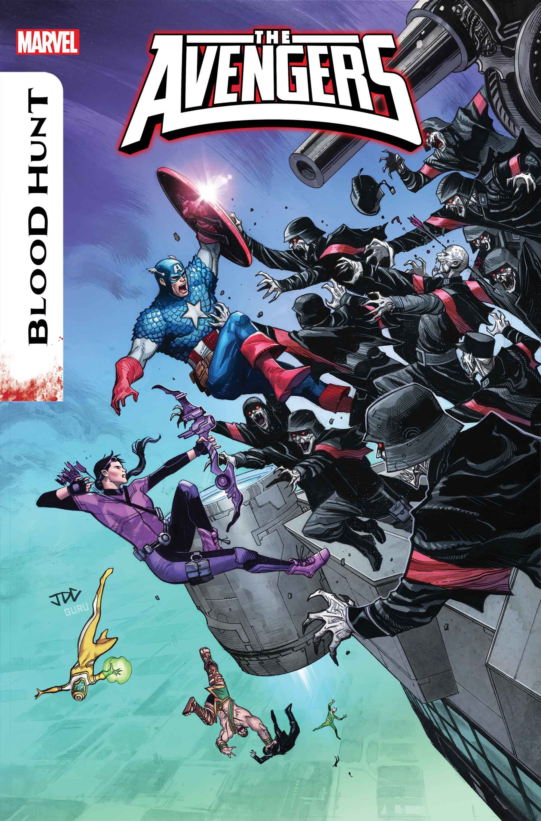 AVENGERS #15 cover by Joshua Cassara