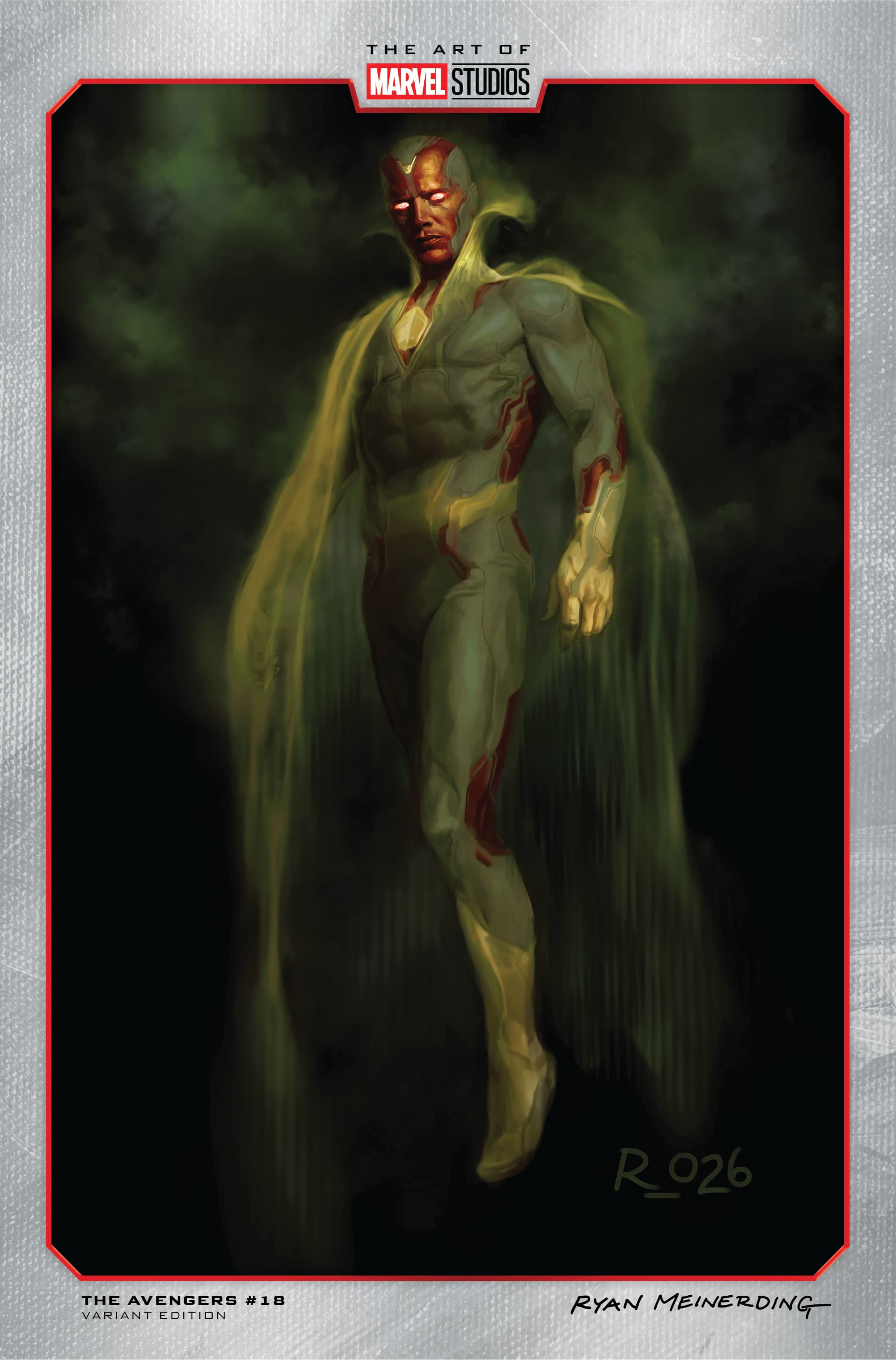AVENGERS #18 Marvel Studios Variant Cover by RYAN MEINERDING