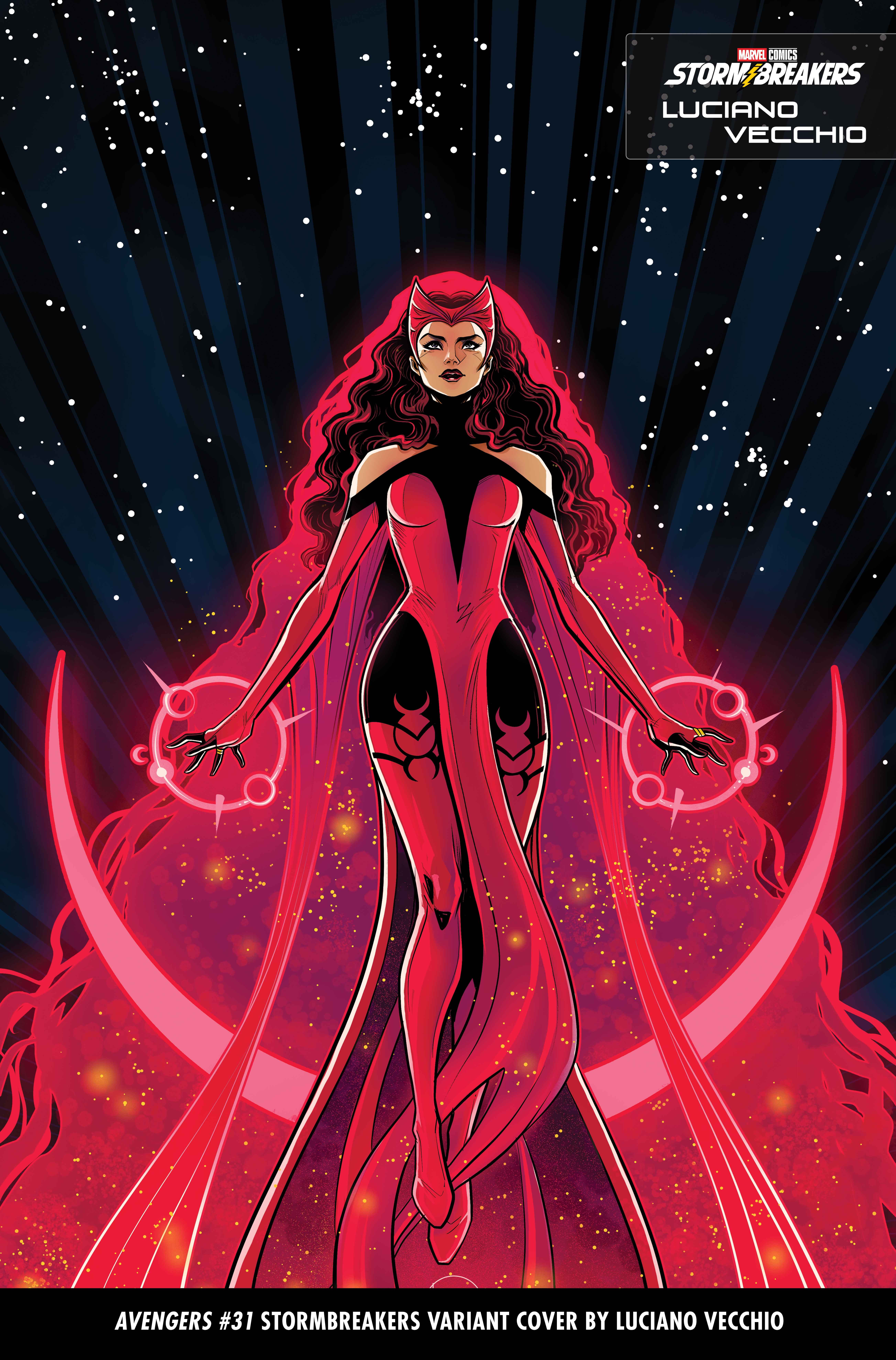 AVENGERS #31 Stormbreakers New Class Variant Cover by LUCIANO VECCHIO