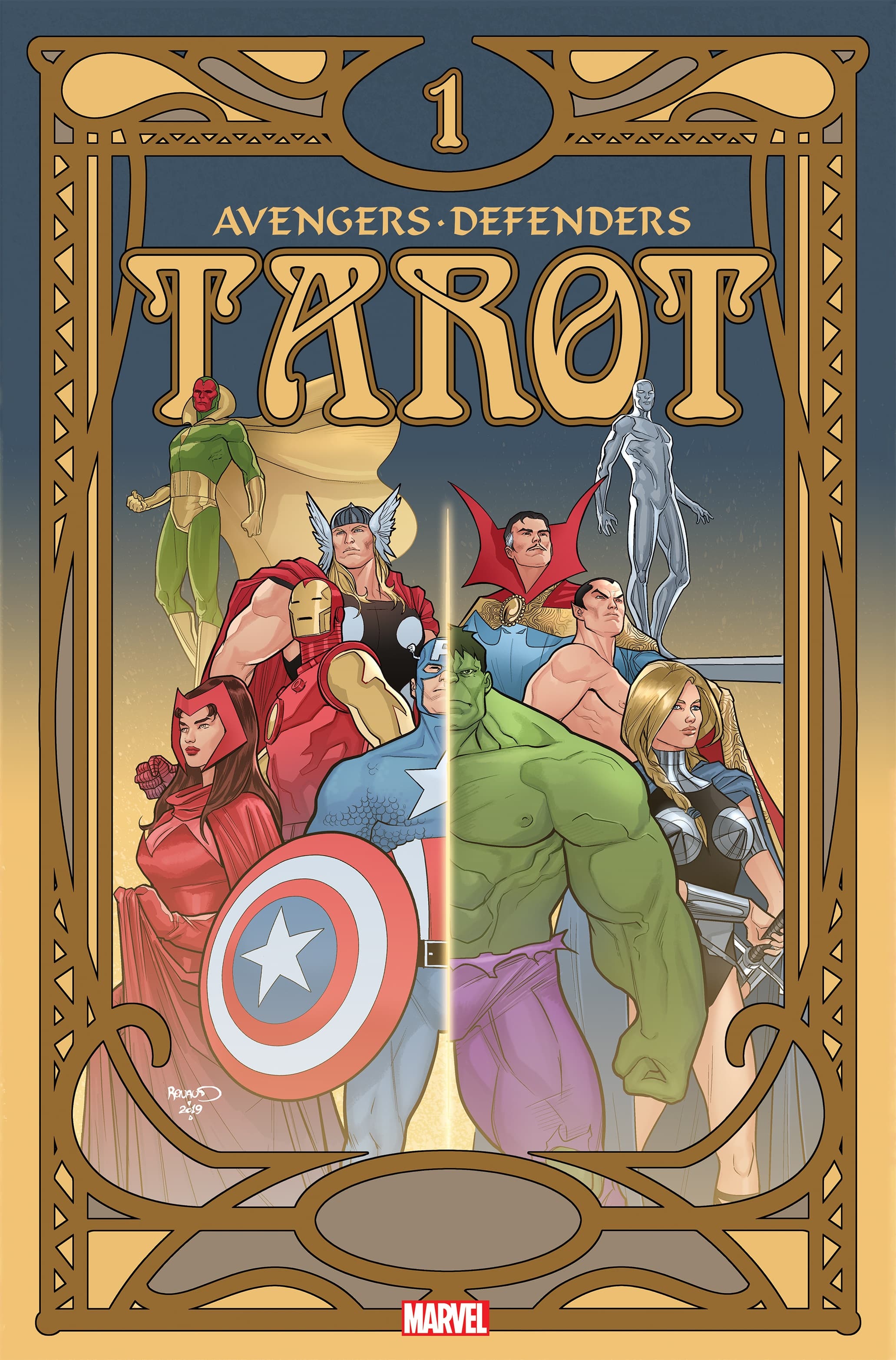 avENGERS/DEFENDERS: TAROT #1 