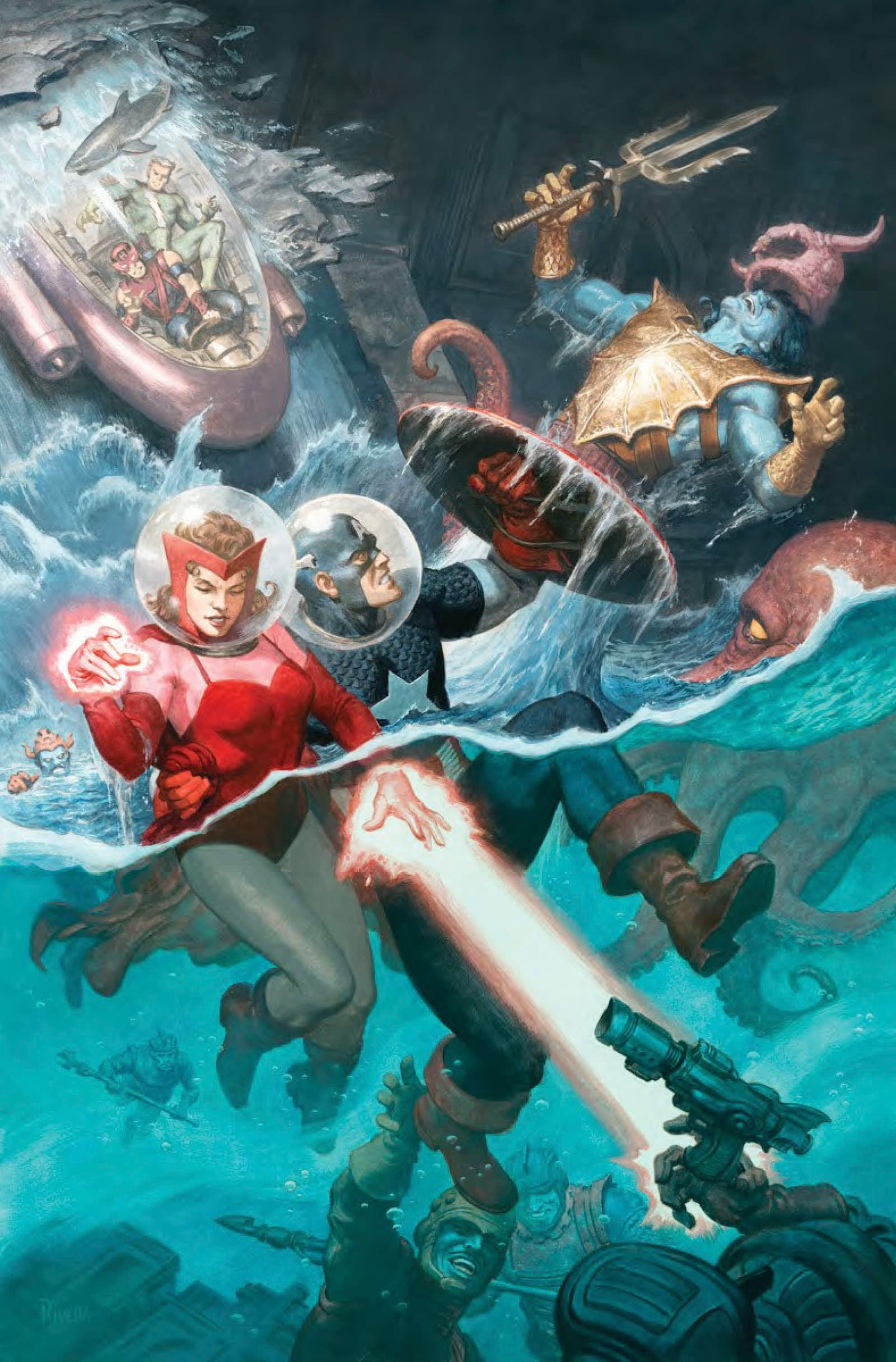 AVENGERS #20 by Paolo Rivera