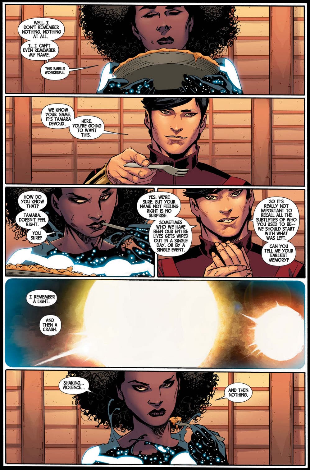 Tamara Devoux as Captain Universe