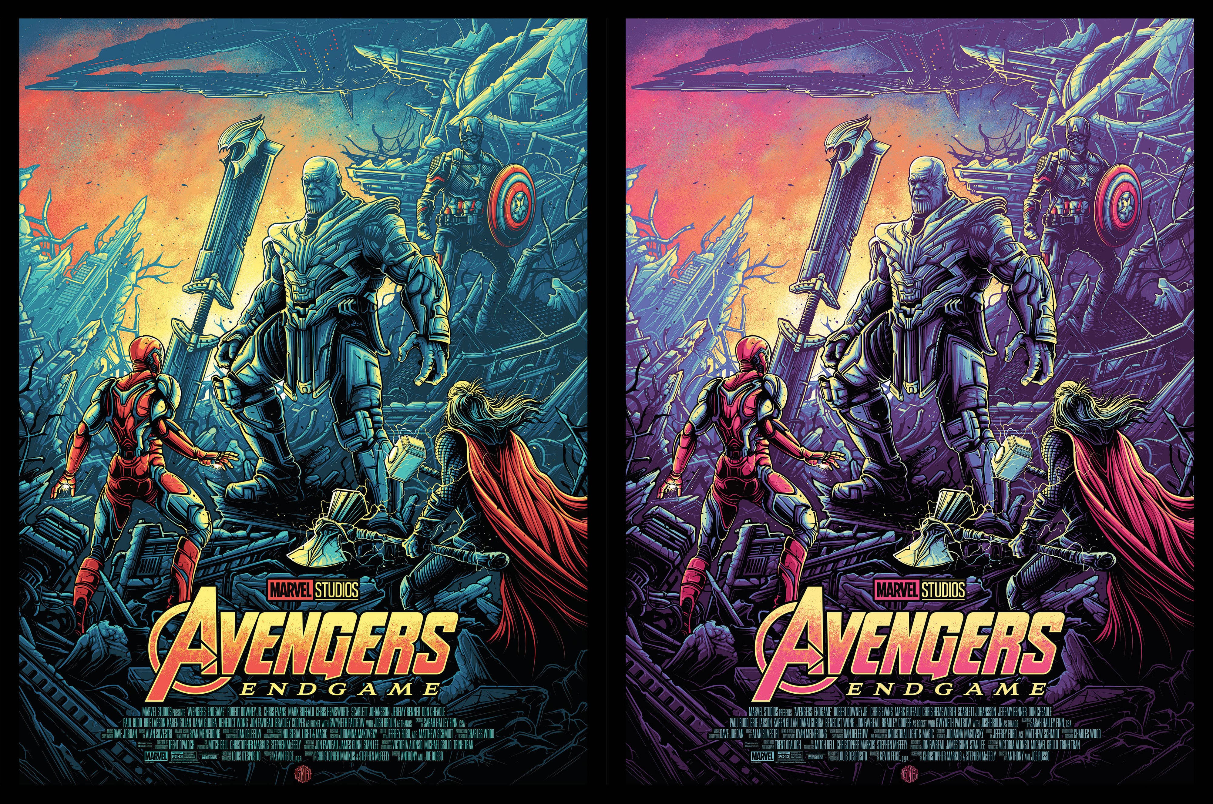 Avengers Endgame by Dan Mumford