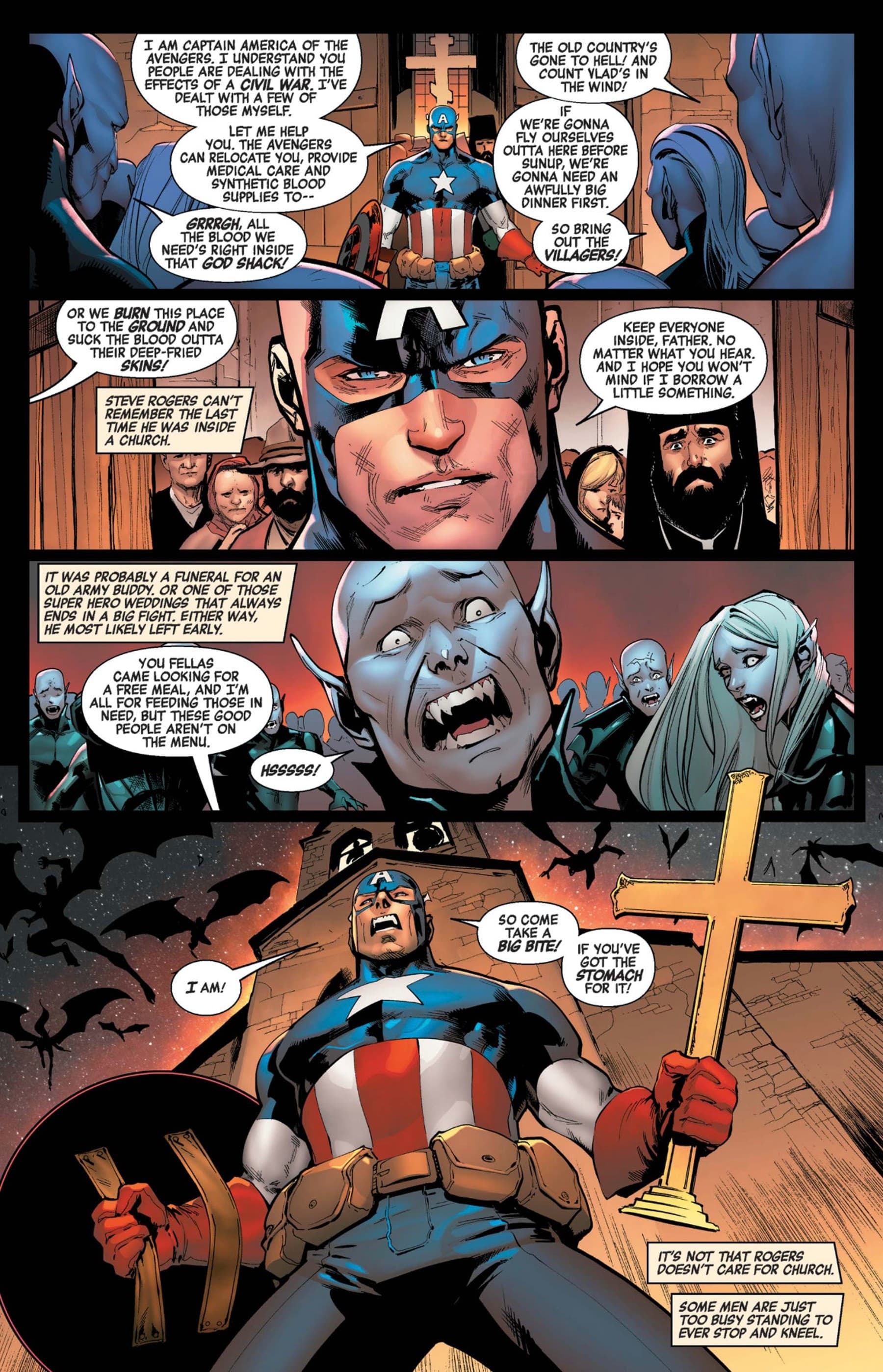 AVENGERS (2018) #14 page by Jason Aaron and David Marquez