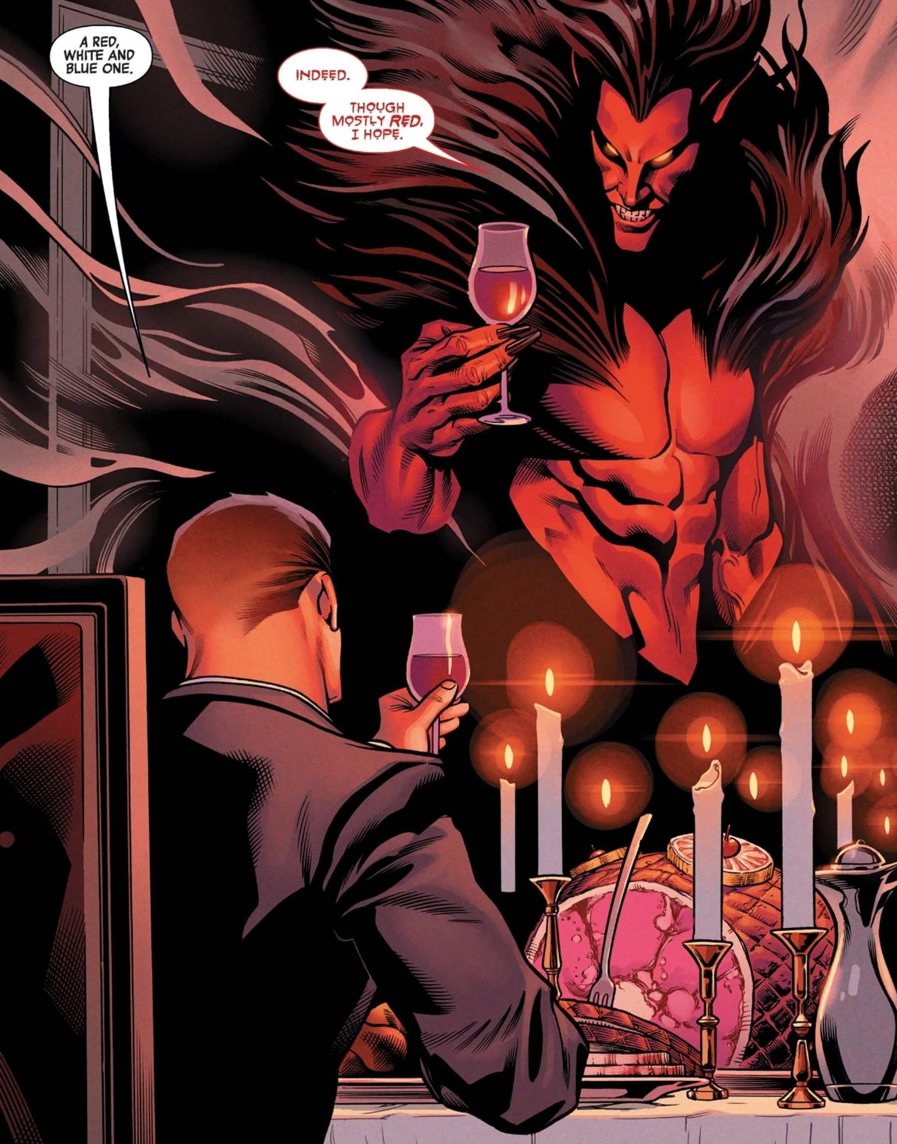 AVENGERS (2018) #18 panel by Jason Aaron and Ed McGuinness