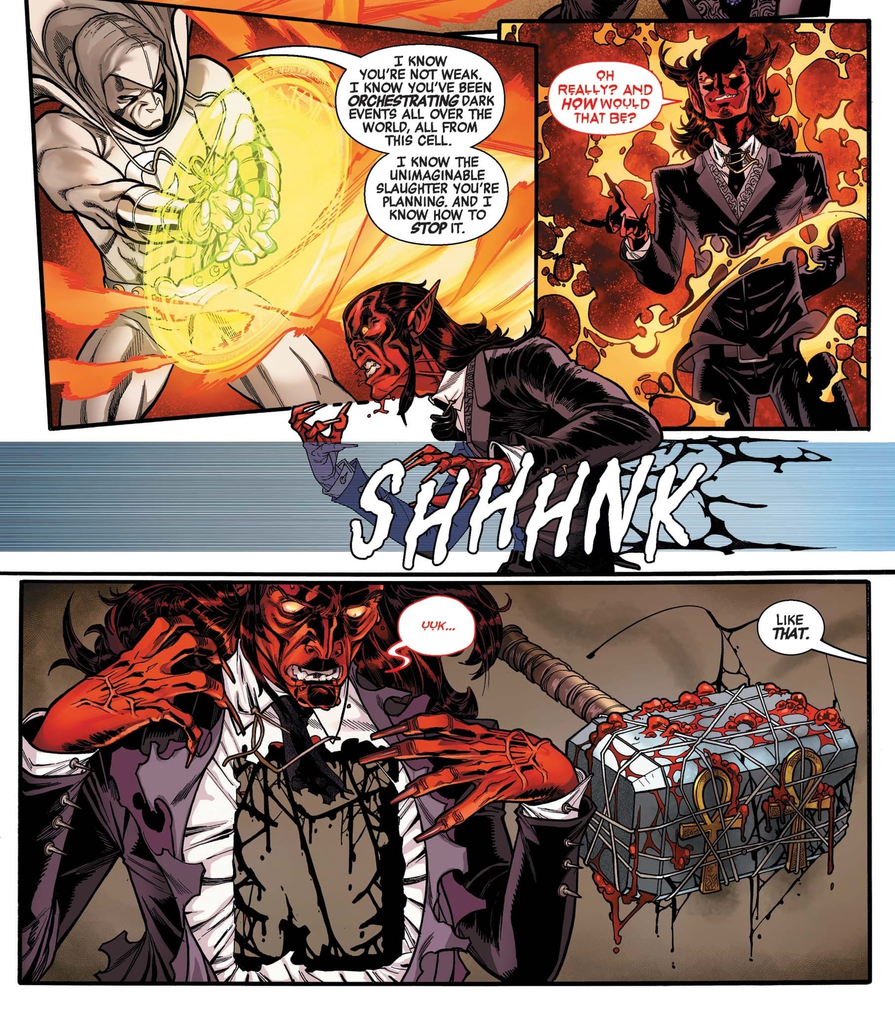 The "death" of Mephisto