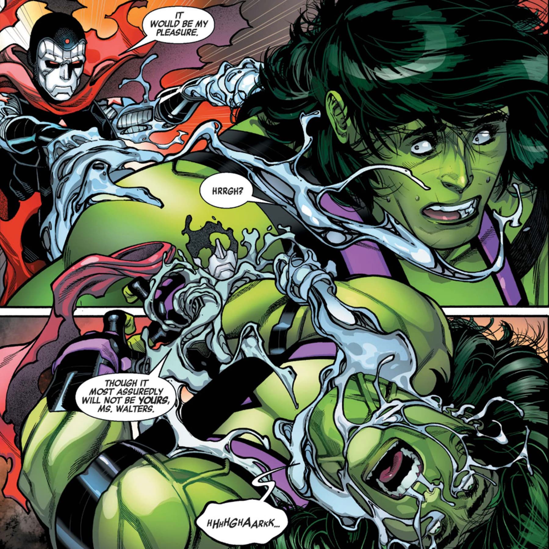 AVENGERS (2018) #46 by Jason Aaron and Javier Garrón 