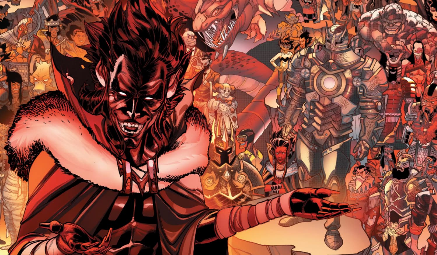 AVENGERS (2018) #55 panel by Javier Garrón