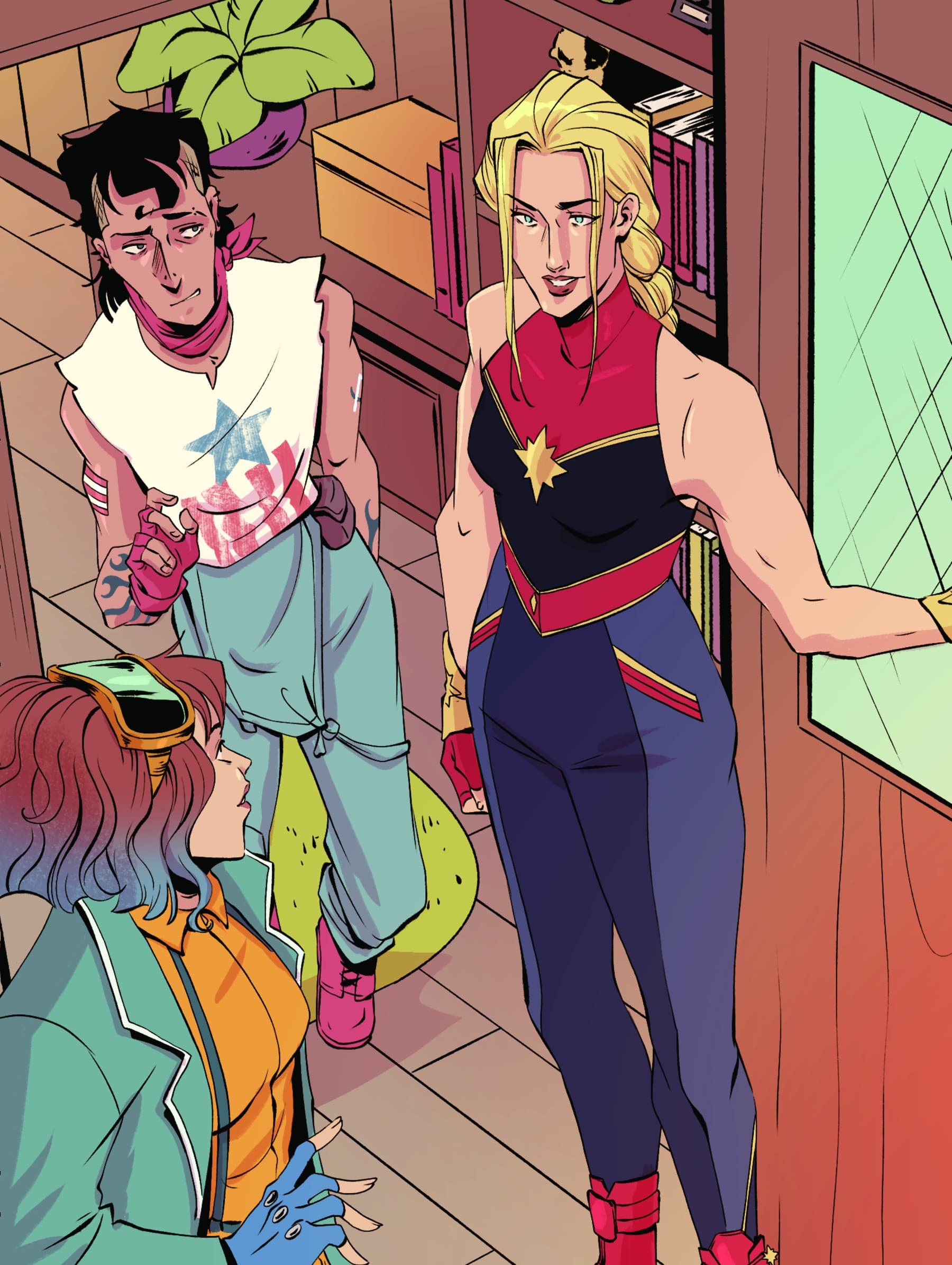 AVENGERS ACADEMY: MARVEL’S VOICES INFINITY COMIC (2024) #4 artwork by Bailie Rosenlund