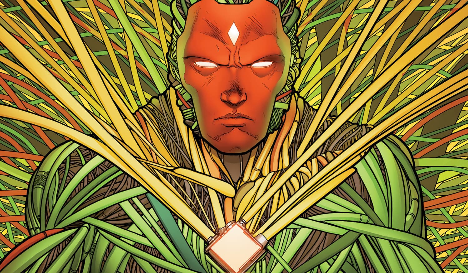 AVENGERS AI (2013) # 8 cover by Andre Lima Araujo and Frank D'Armata