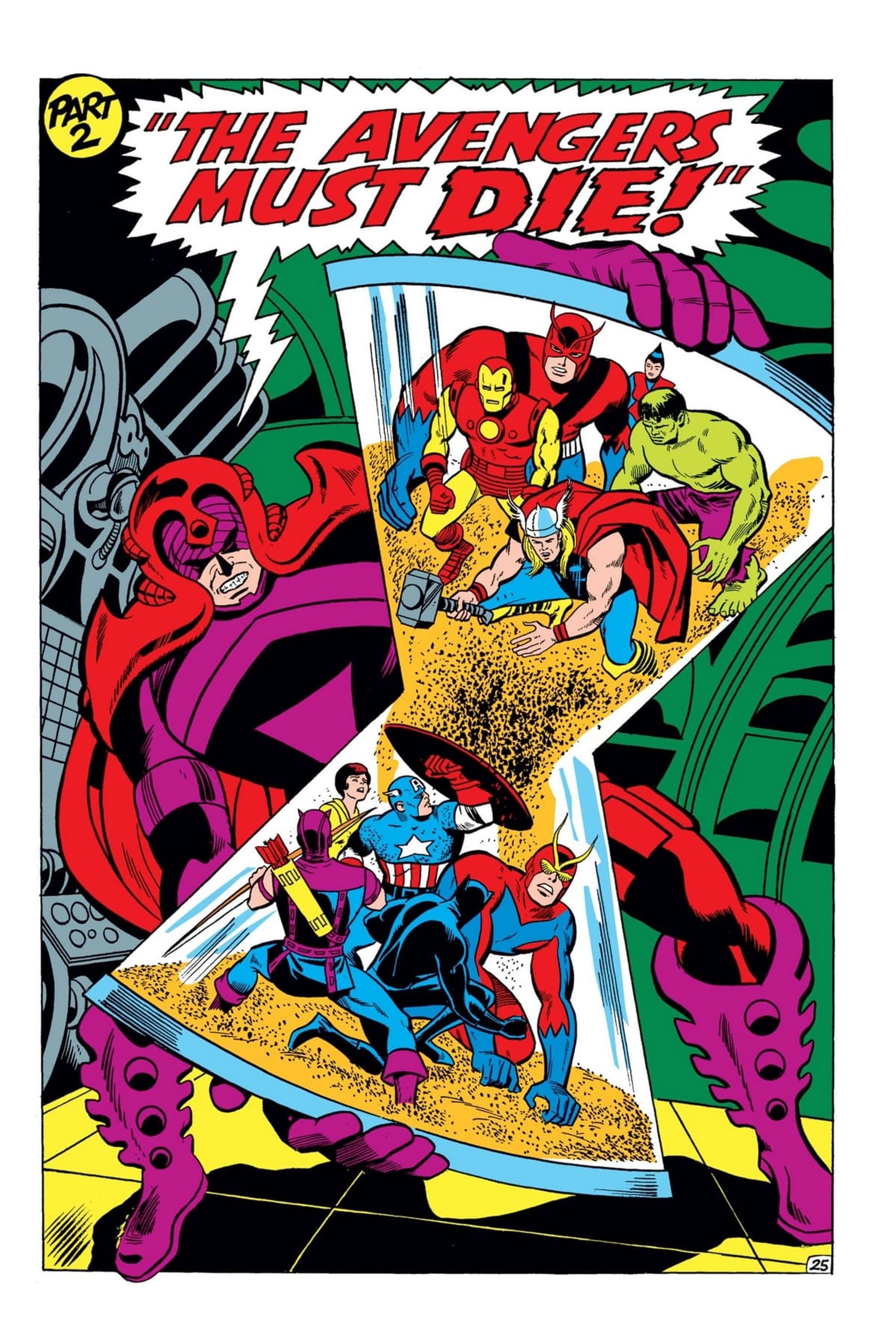 AVENGERS ANNUAL (1967) #2 page by Roy Thomas, Don Heck, and Werner Roth