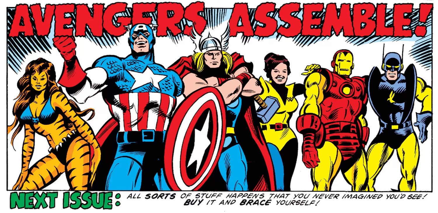 AVENGERS (1963) #211 artwork by Gene Colan, Dan Green and Bob Sharen