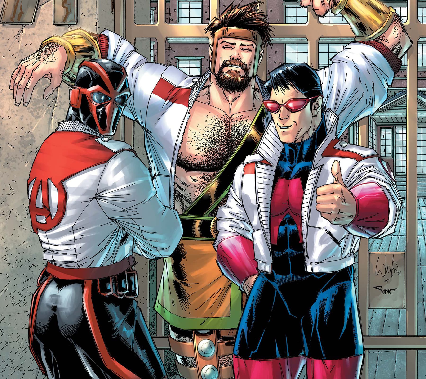 AVENGERS ASSEMBLE (2024) #2 Variant Cover by Whilce Portacio