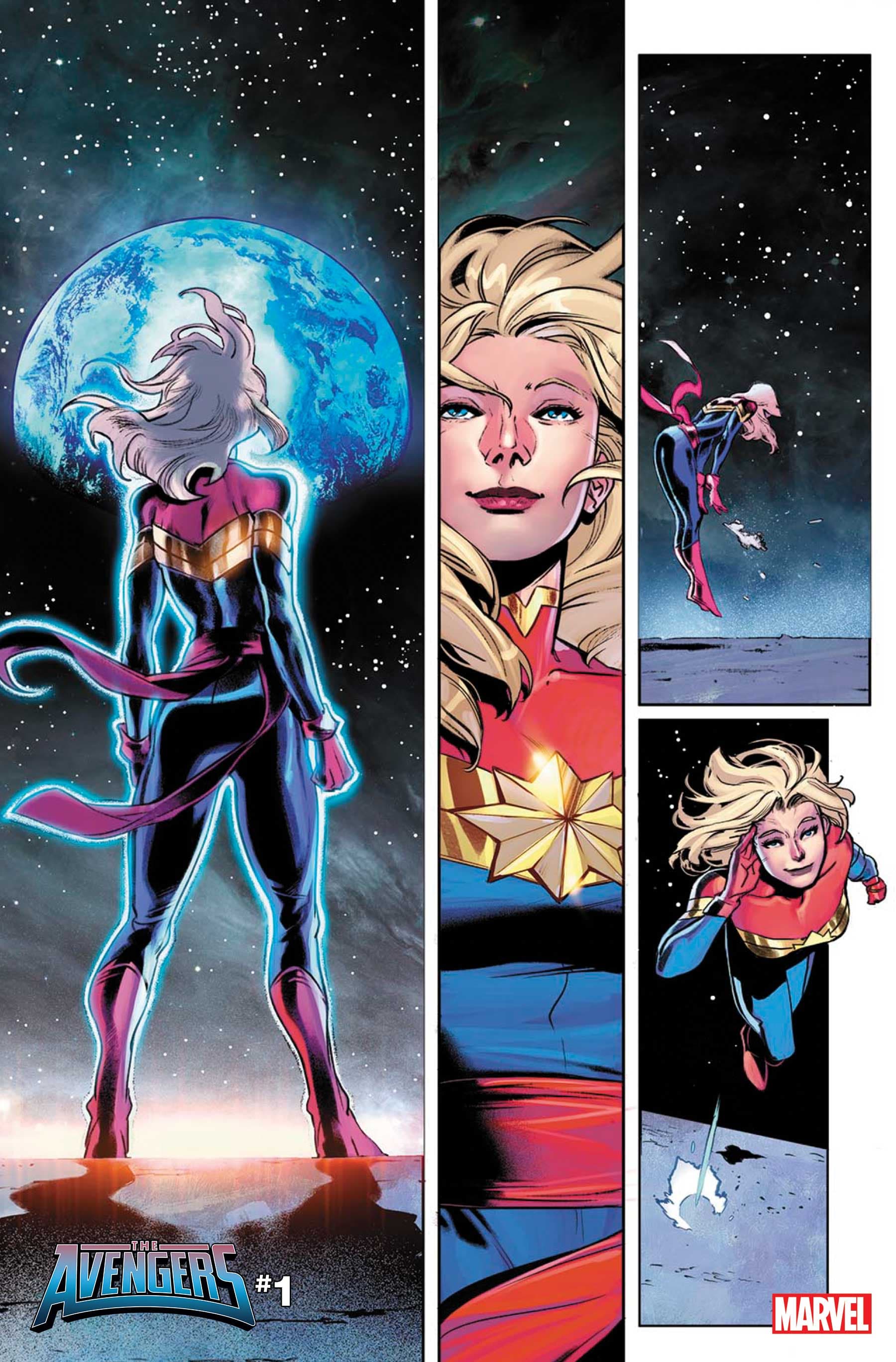 AVENGERS (2023) #1 interior artwork by C.F. Villa