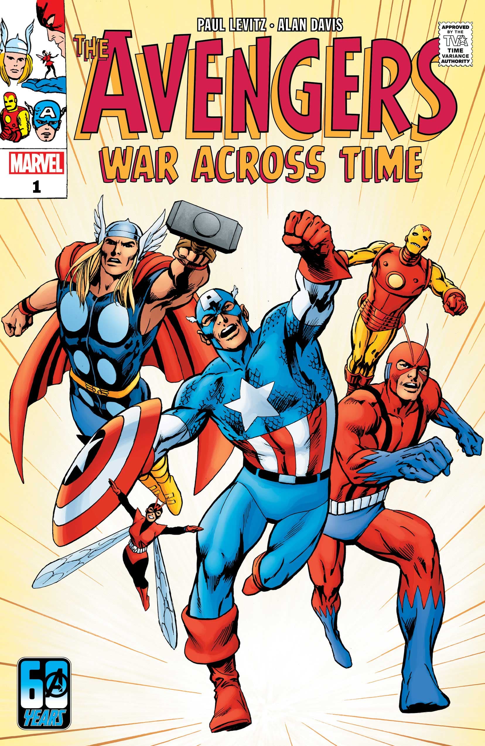 Paul Levitz and Alan Davis Assemble the Original Avengers for a