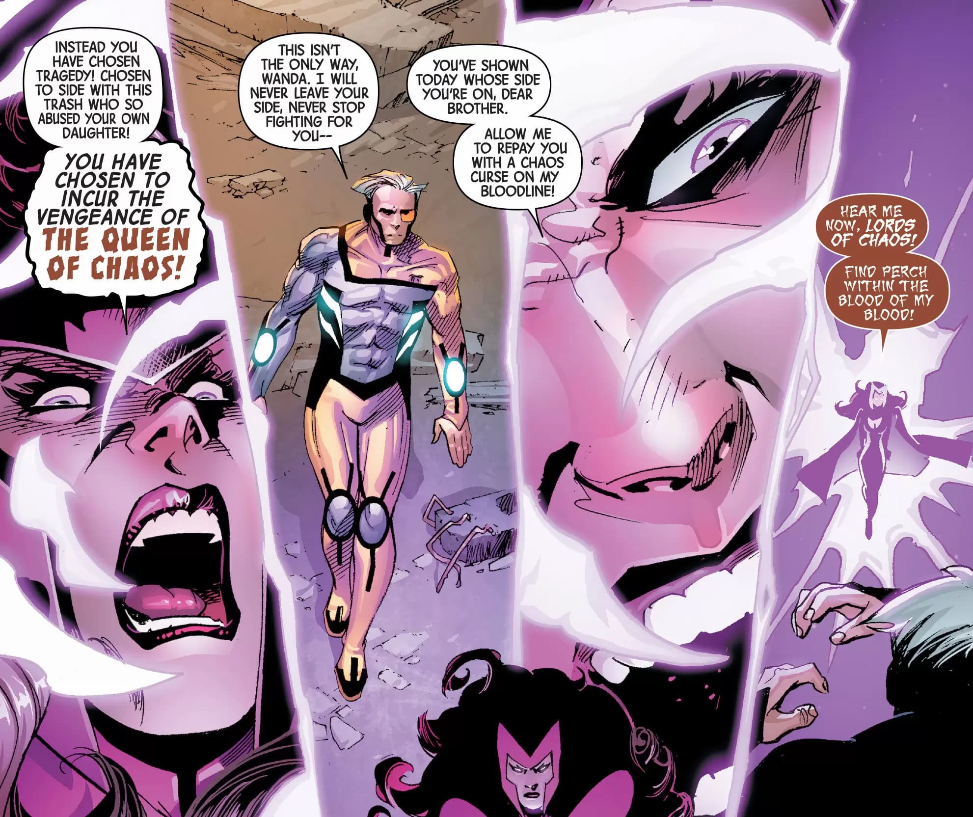 AVENGERS & X-MEN: AXIS (2014) #7 artwork by Adam Kubert, Edgar Delgado, and Jesus Aburtov