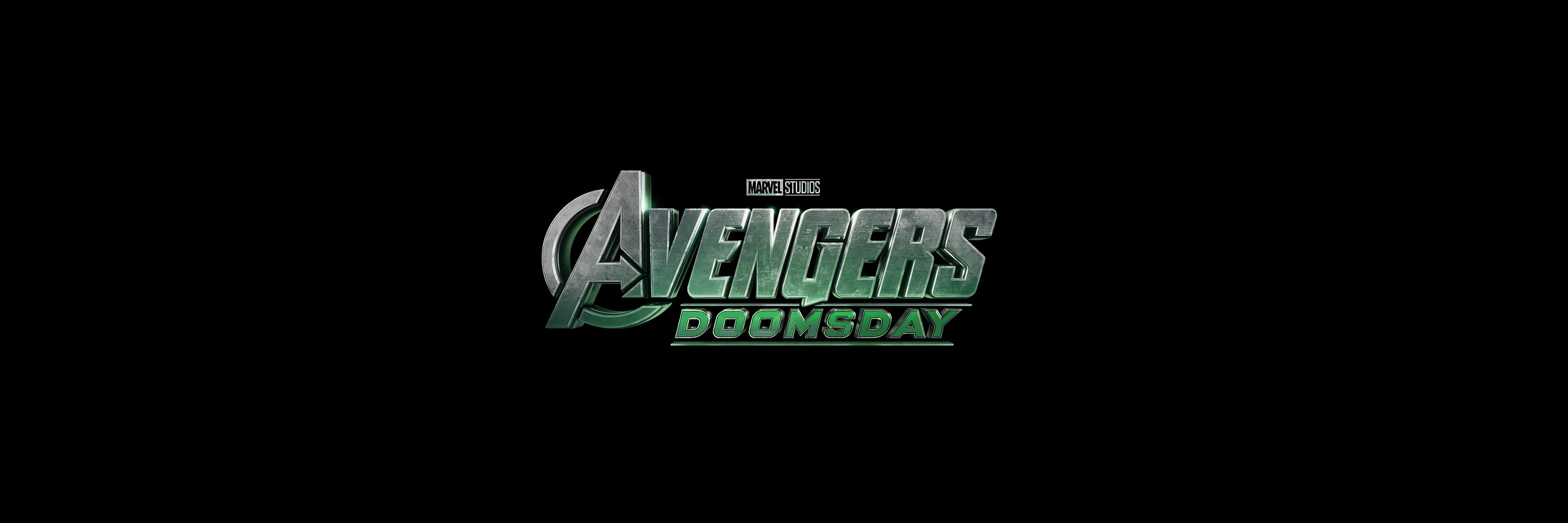 Marvel Studios' Avengers: Doomsday Movie Logo on Black