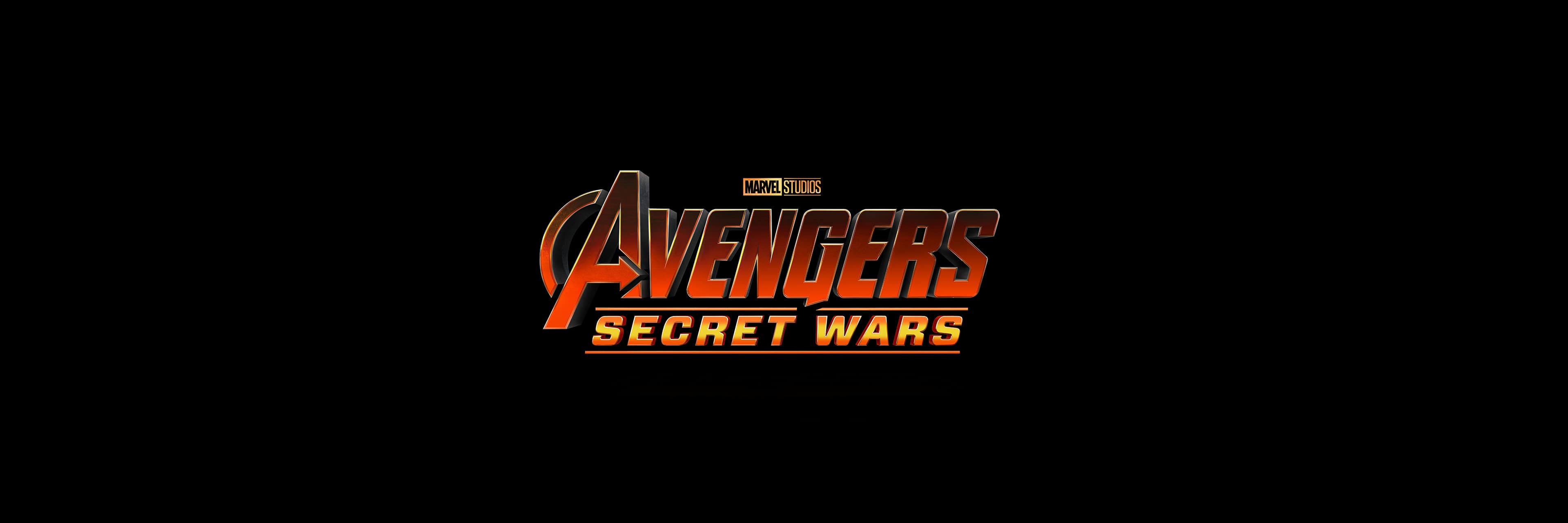 Marvel Studios' Avengers: Secret Wars Movie Logo on Black