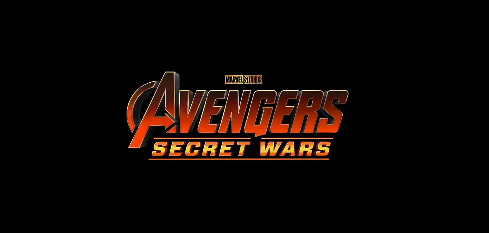 Marvel Studios Avengers Secret Wars Official Title Card Logo