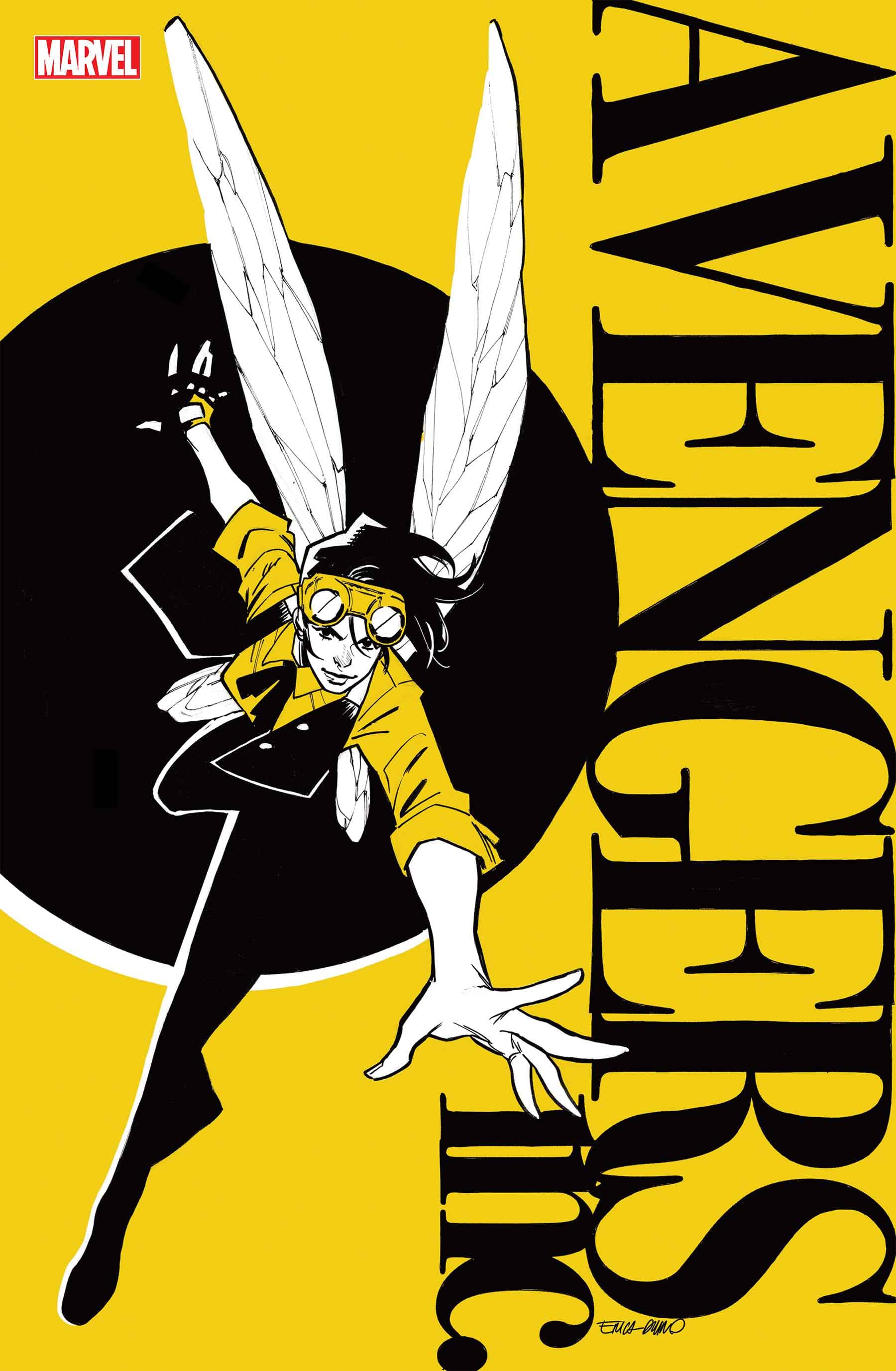 AVENGERS INC. #1 variant cover by Erica D'Urso