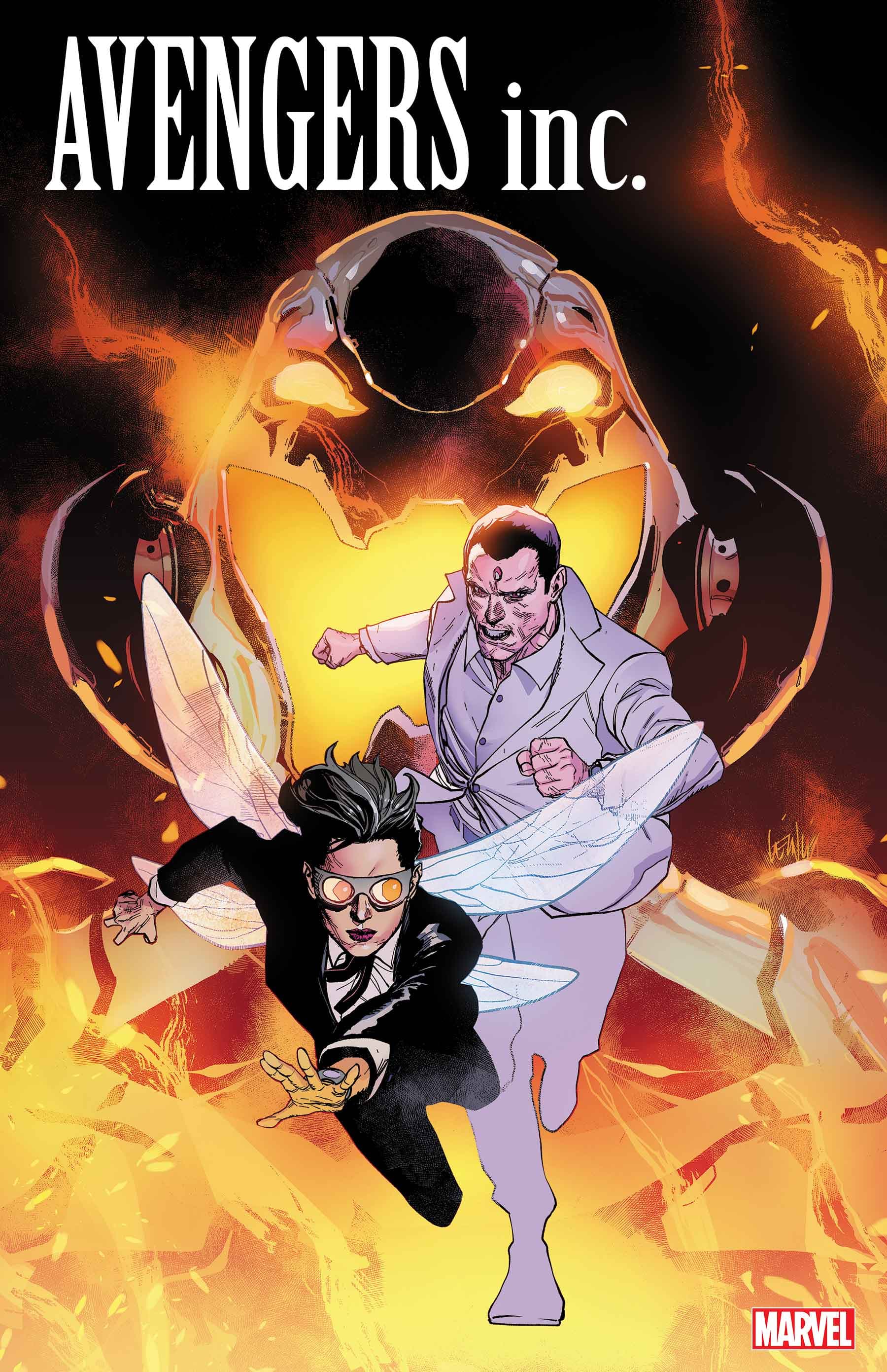 AVENGERS INC. #1 variant cover by Leinil Francis Yu