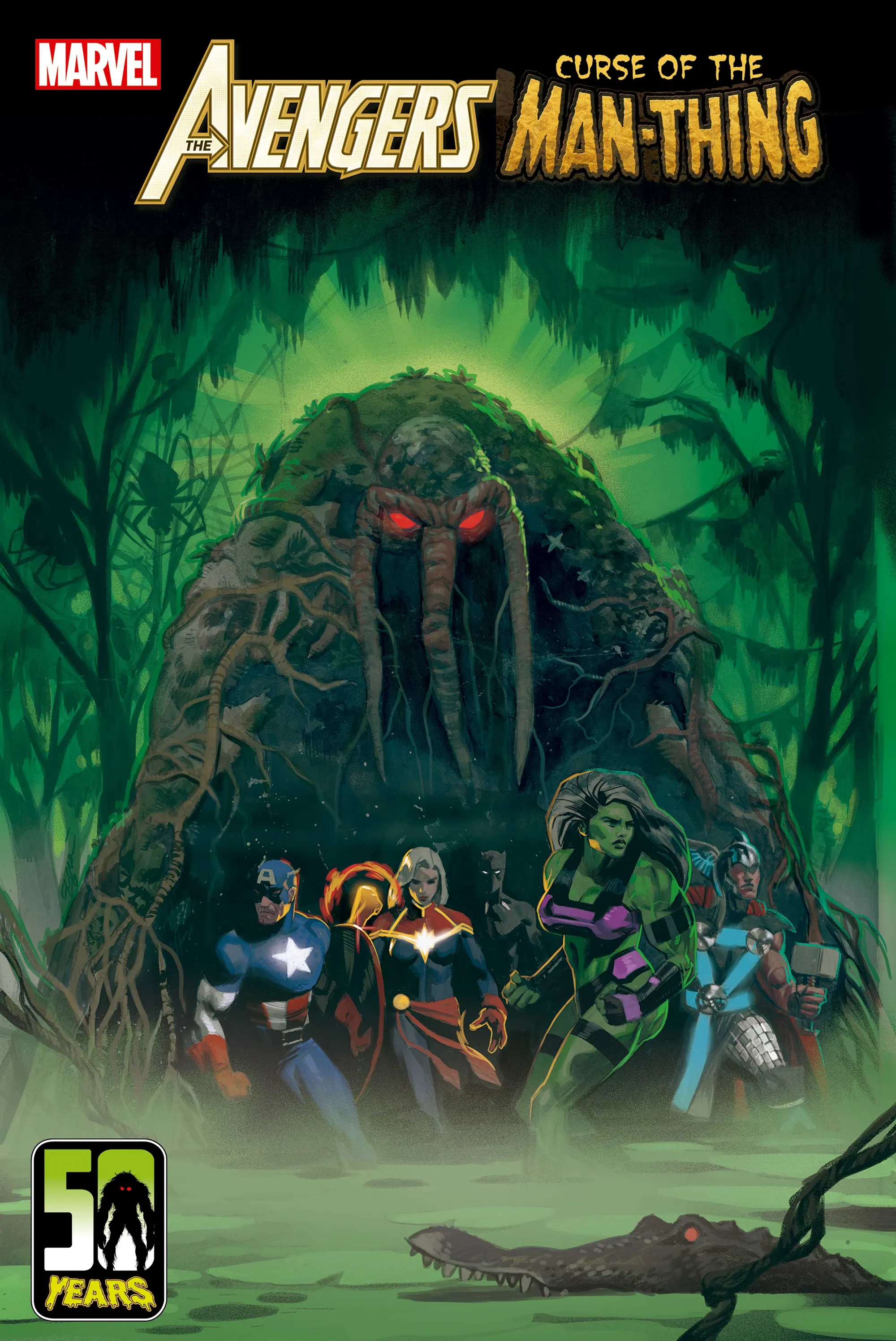 Marvel Celebrates 50 Fearsome Years of Man-Thing with a New Comic