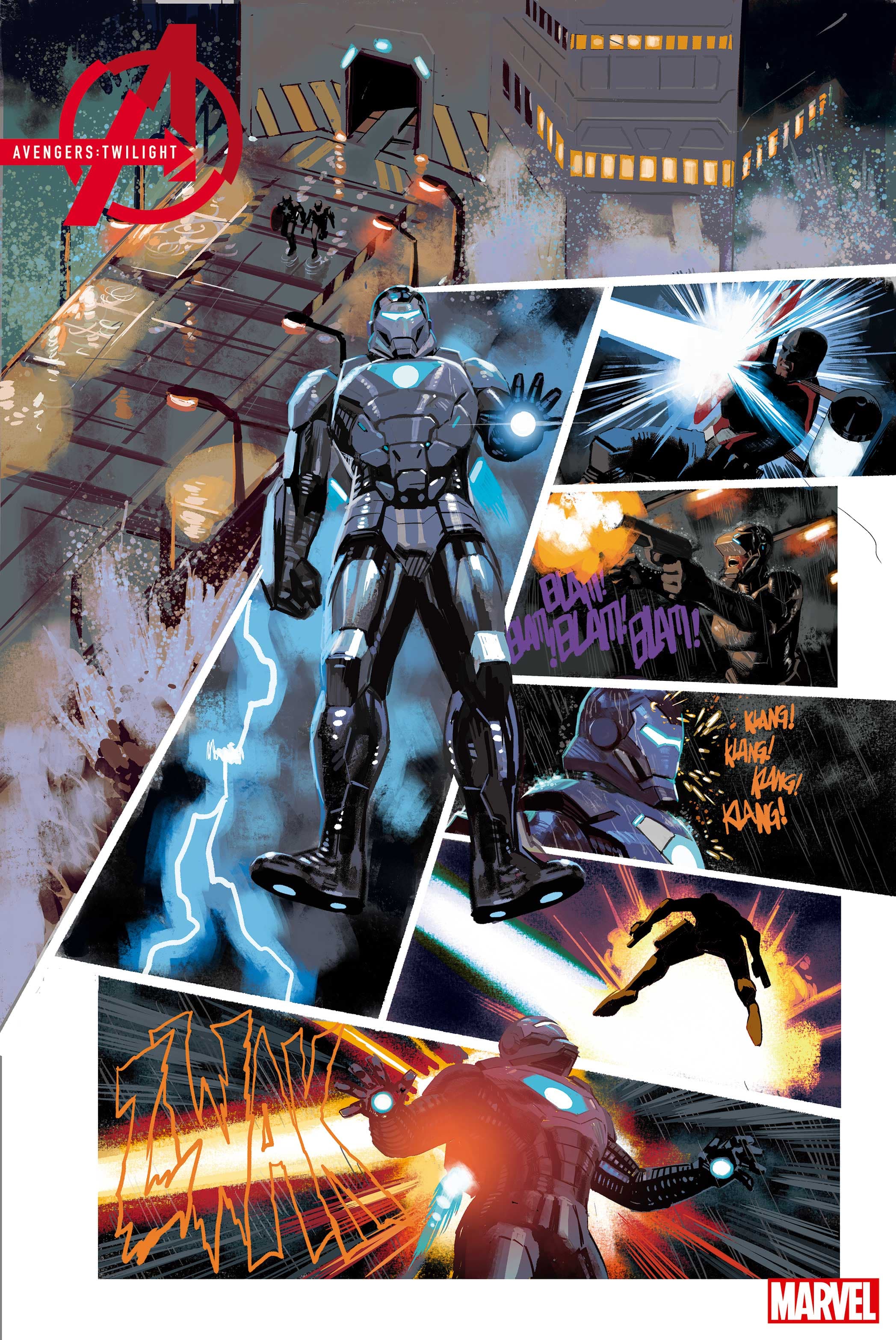 AVENGERS: TWILIGHT #3 interior artwork by Daniel Acuña