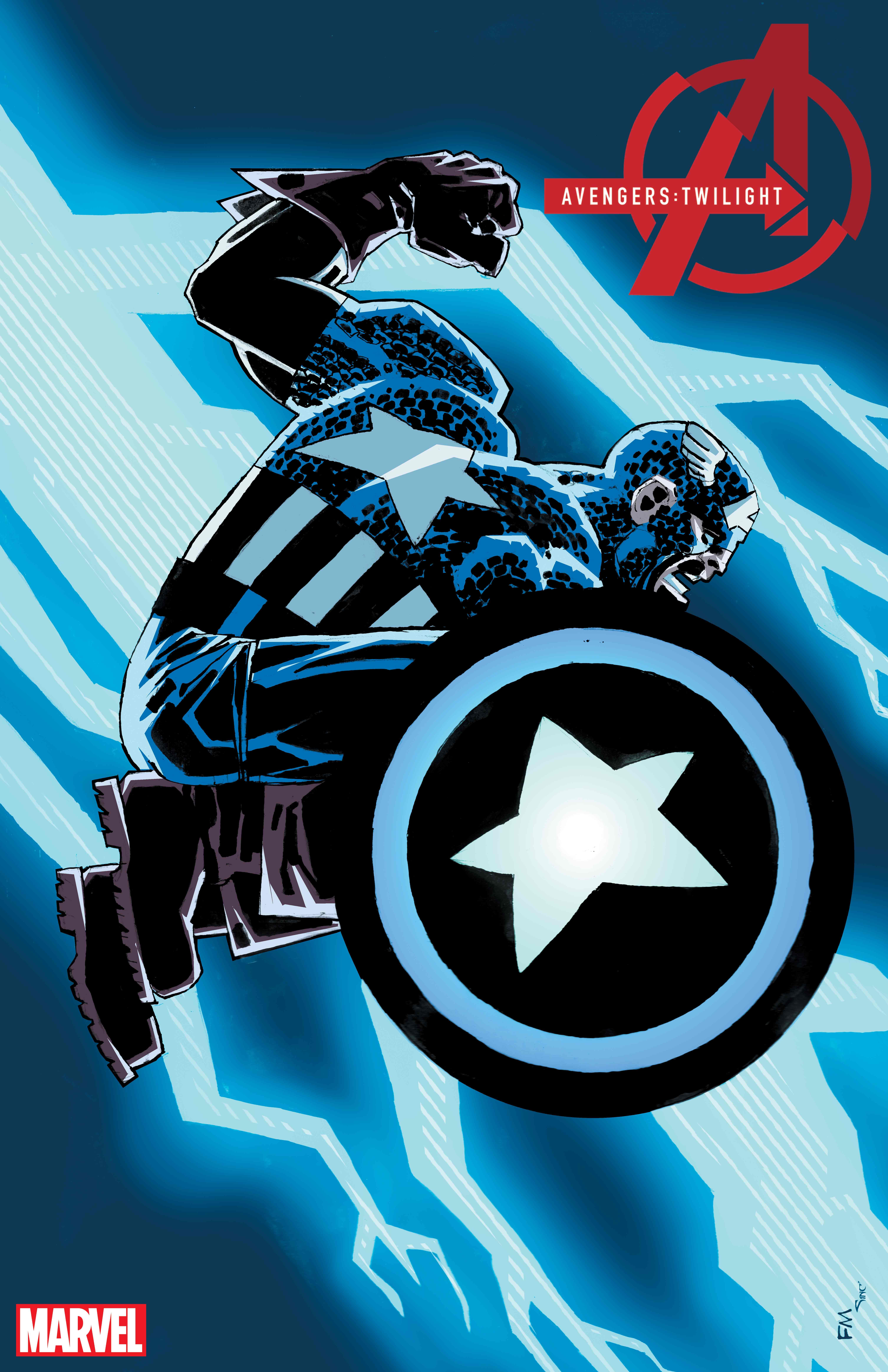 Avengers: Twilight #1 Lightning Bolt Variant Cover by Frank Miller